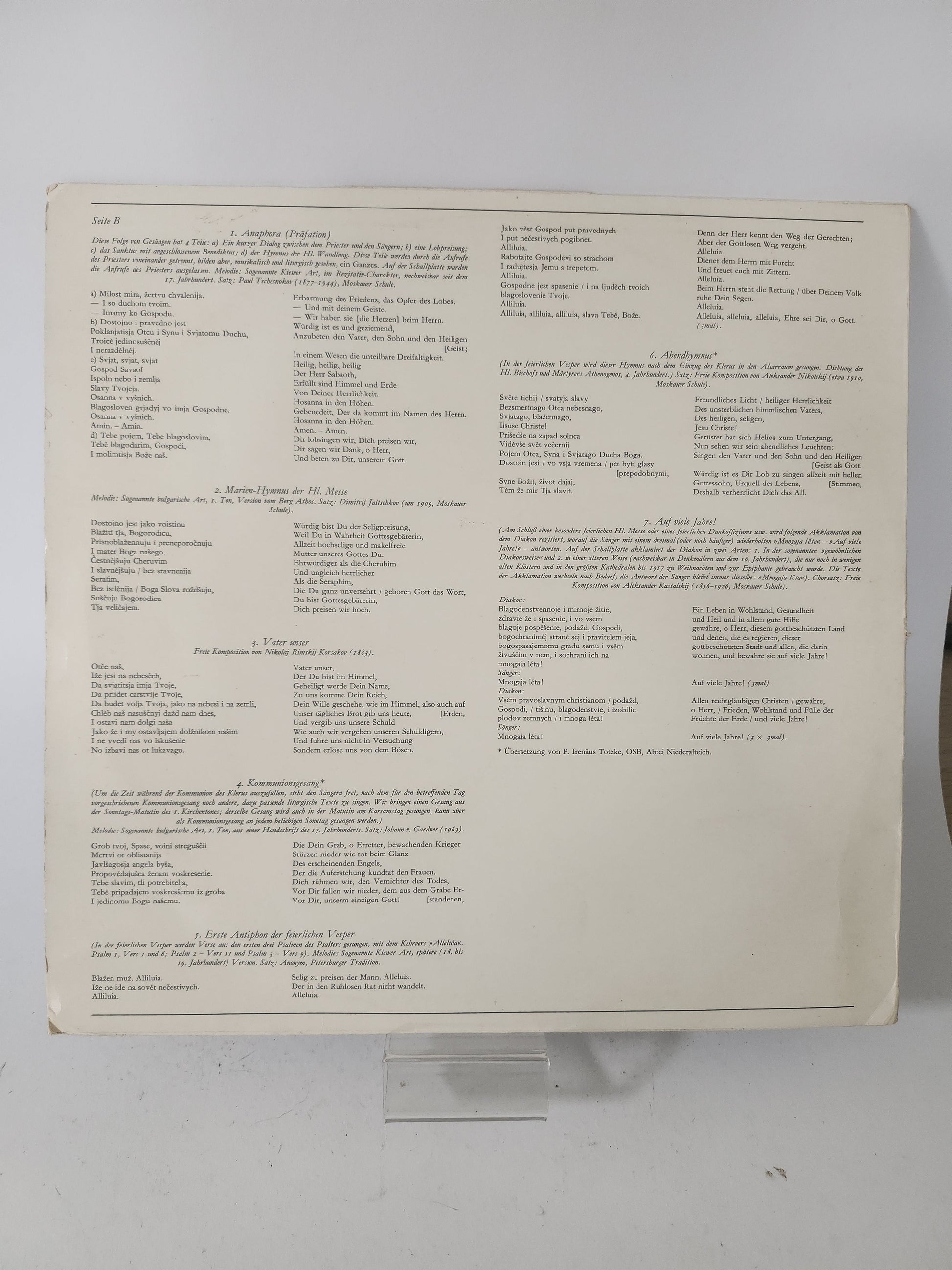 Klingende Ikonen LP Vinyl - Lp Vinyl