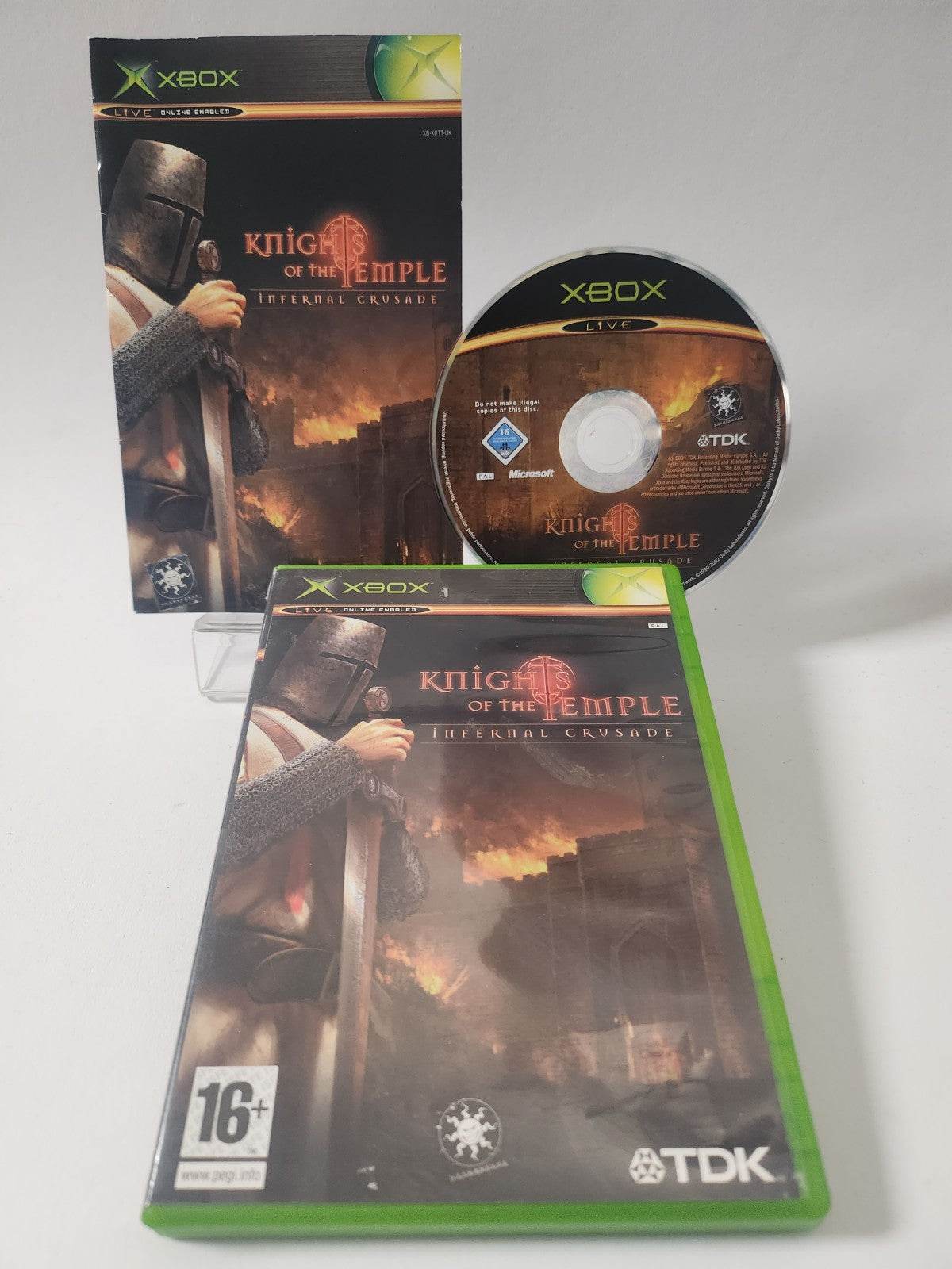 Knight of the Temple Infernal Crusade Xbox Original - Feniks Gameshop