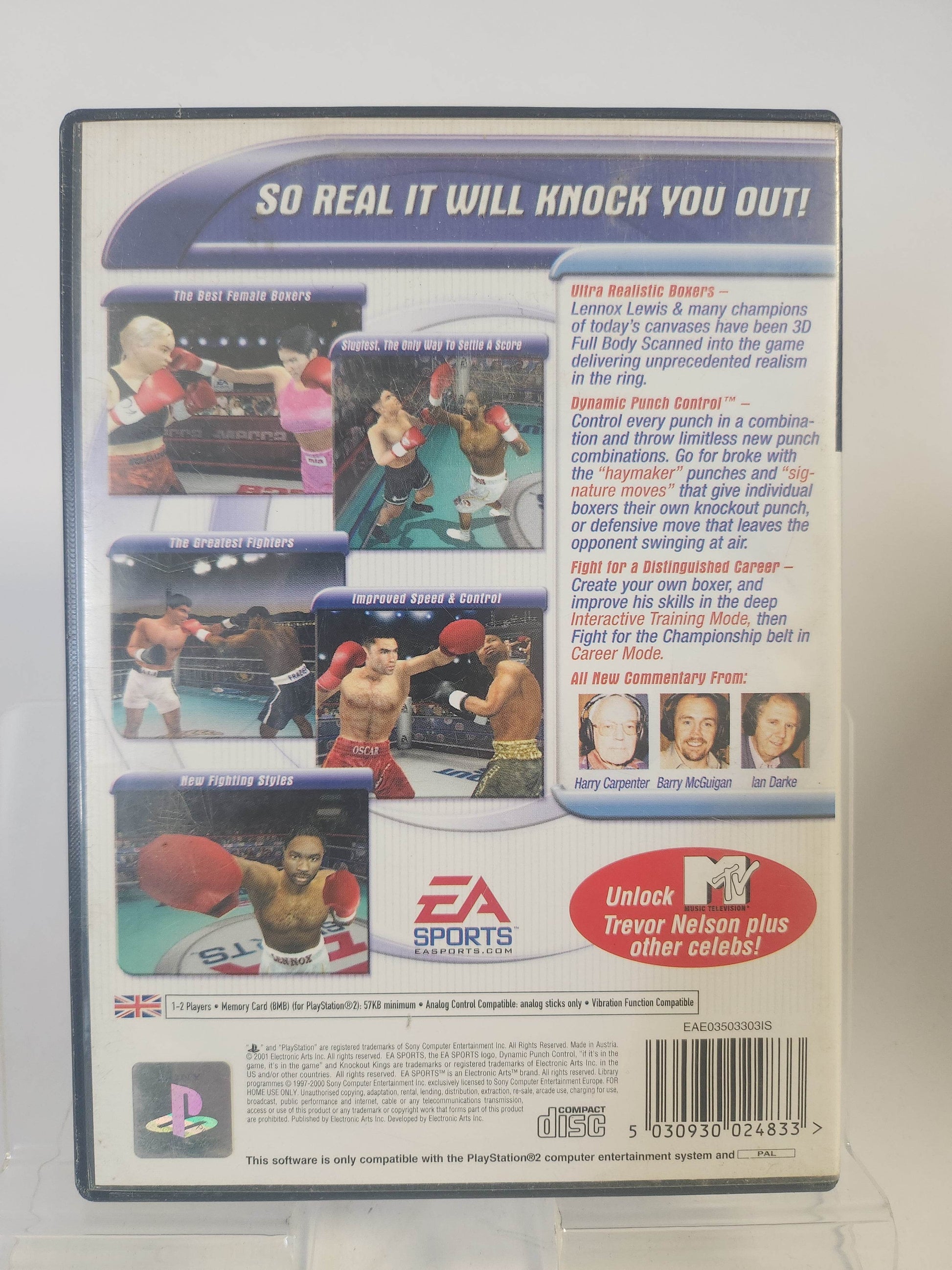 Knockout Kings 2001 Playstation 2 - Feniks Gameshop