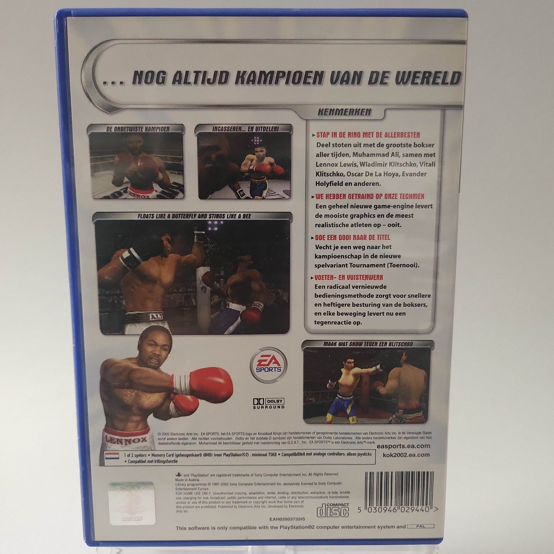 Knockout Kings 2002 (No Book) Playstation 2 - Feniks Gameshop