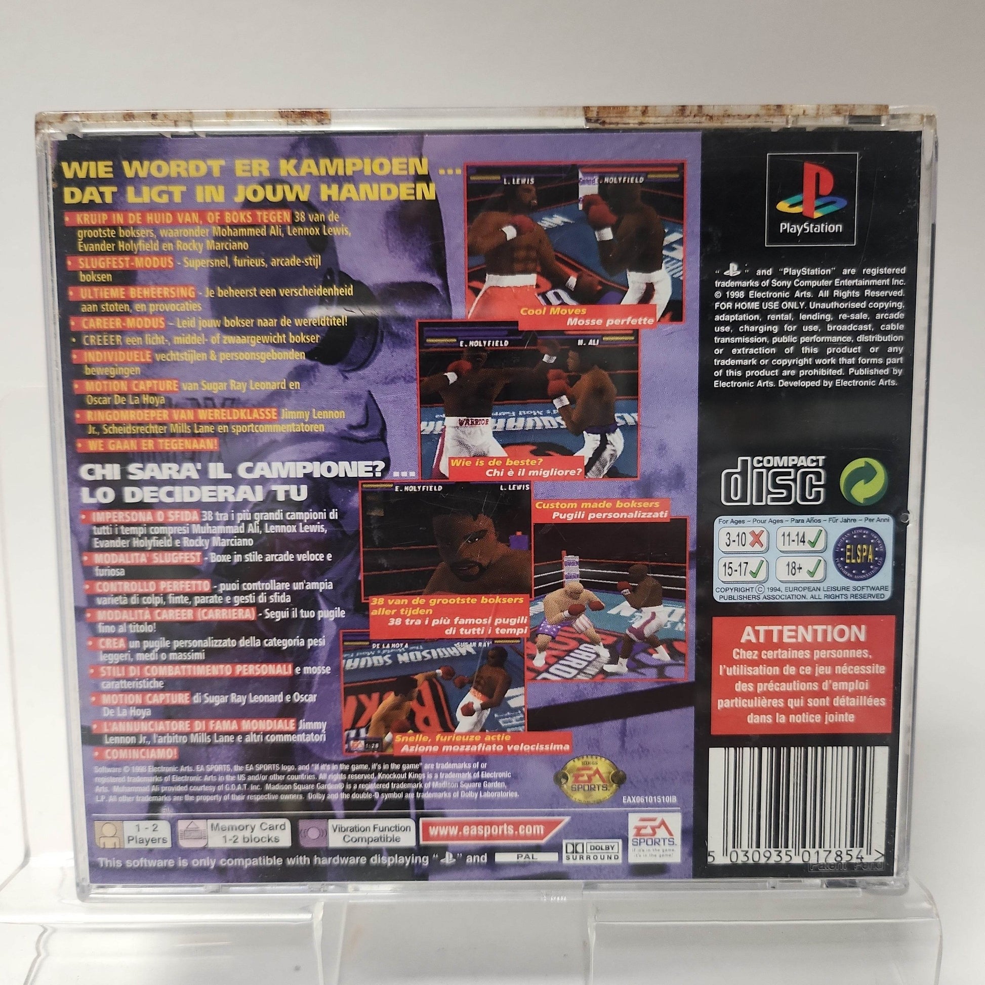 Knockout Kings 99 Playstation 1 - Feniks Gameshop