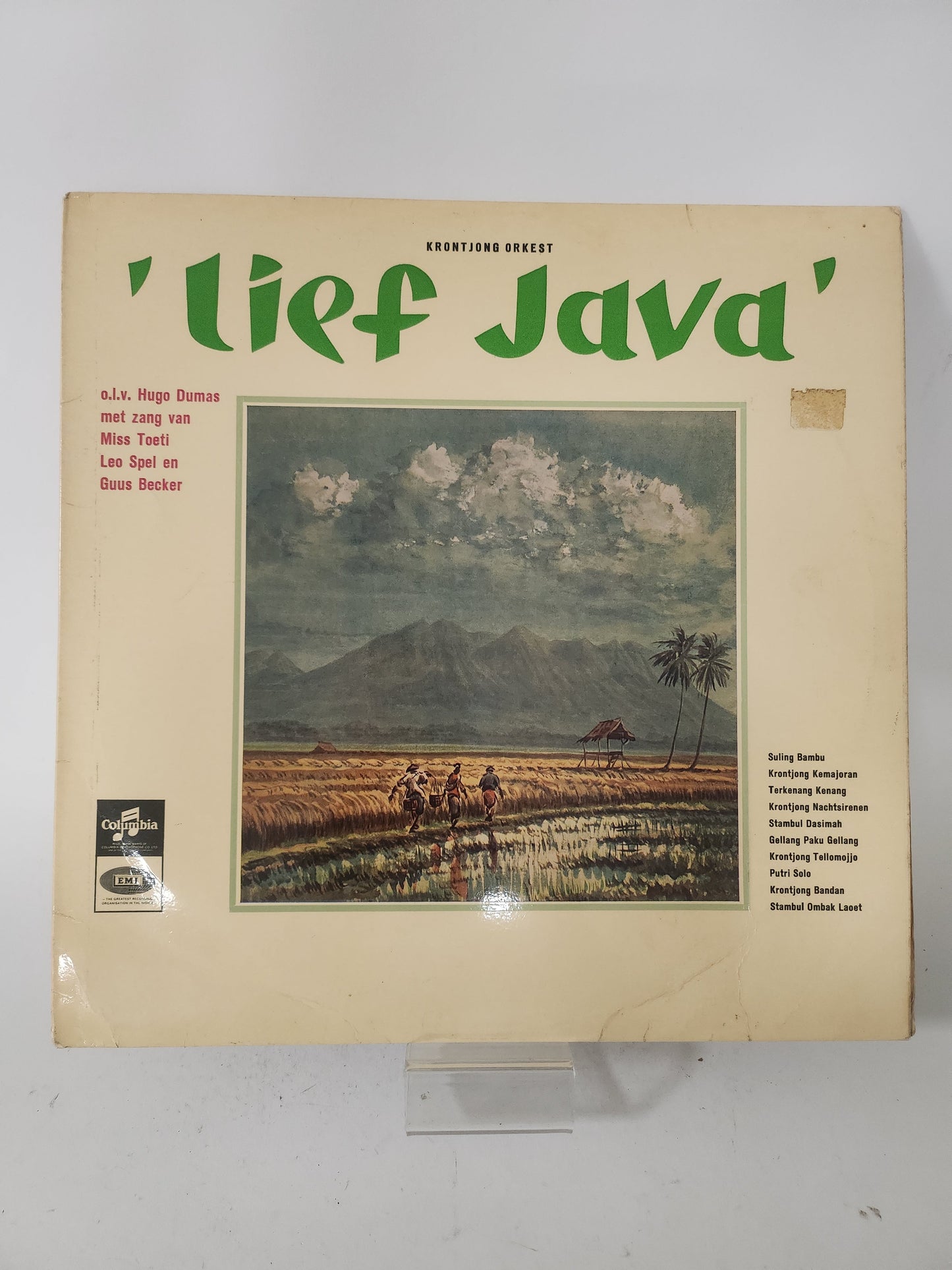 Knotjong Orkest: Lief Java LP Vinyl - Lp Vinyl