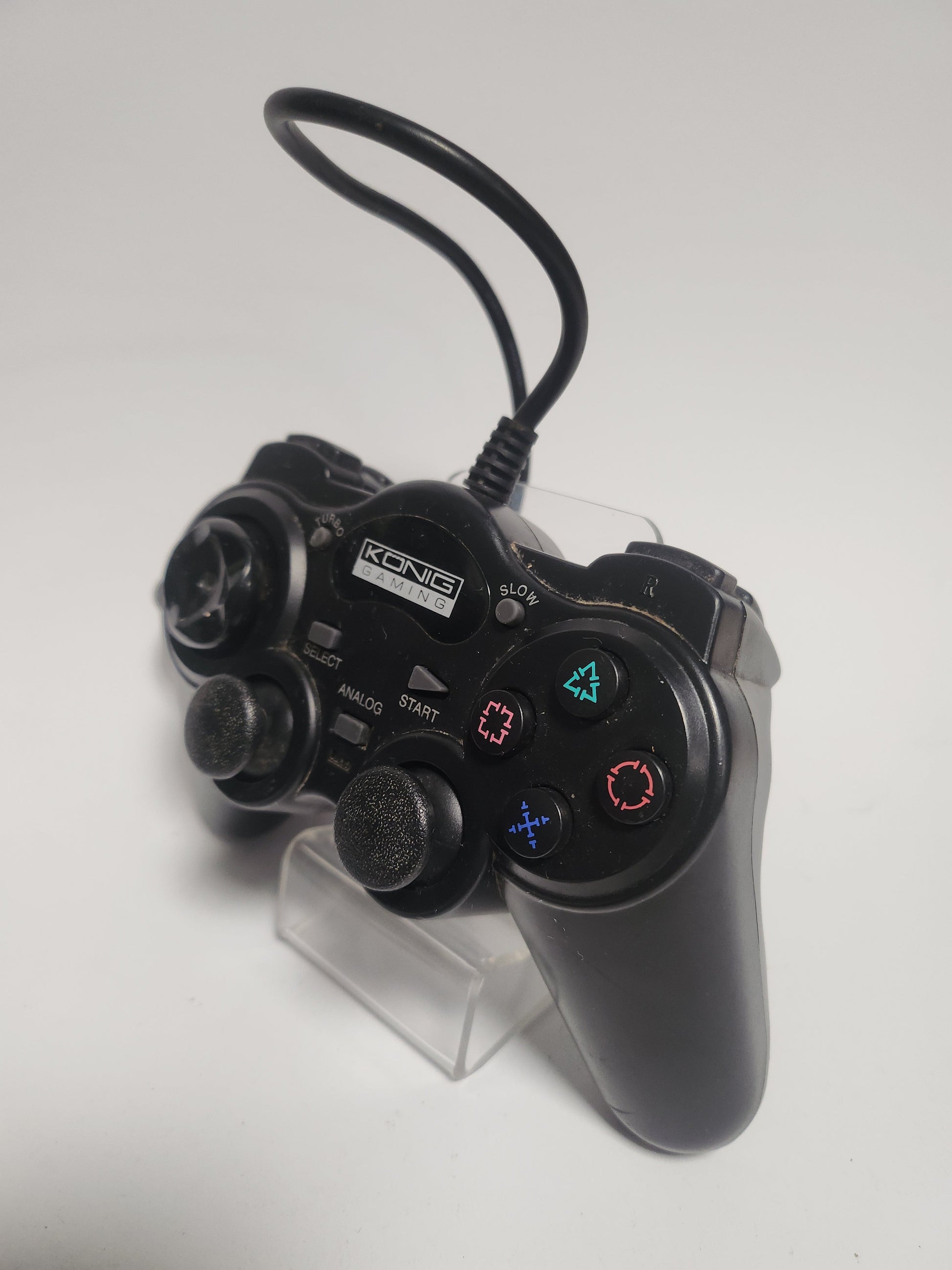 Konig Gaming Zwarte Controller Playstation 2 - Playstation 2 Accessoires