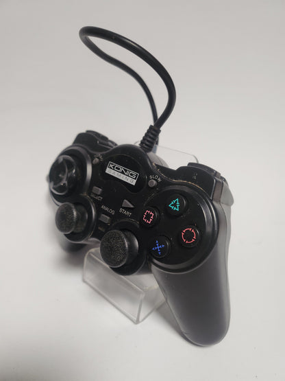 Konig Gaming Zwarte Controller Playstation 2 - Playstation 2 Accessoires