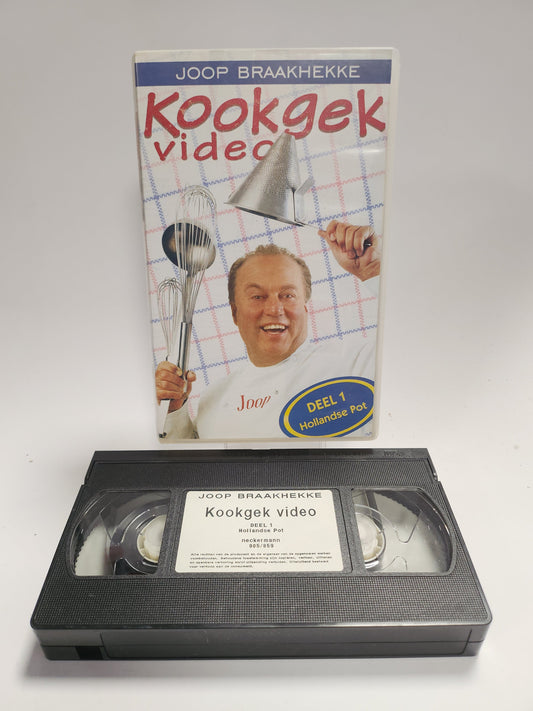 Kookgek Video (Joop Braakhekke) Deel 1 Hollandse Pot VHS - VHS Volwassenen
