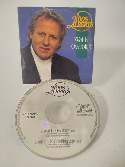 Koos Alberts: Wat er Overblijft CD Single - CD Single