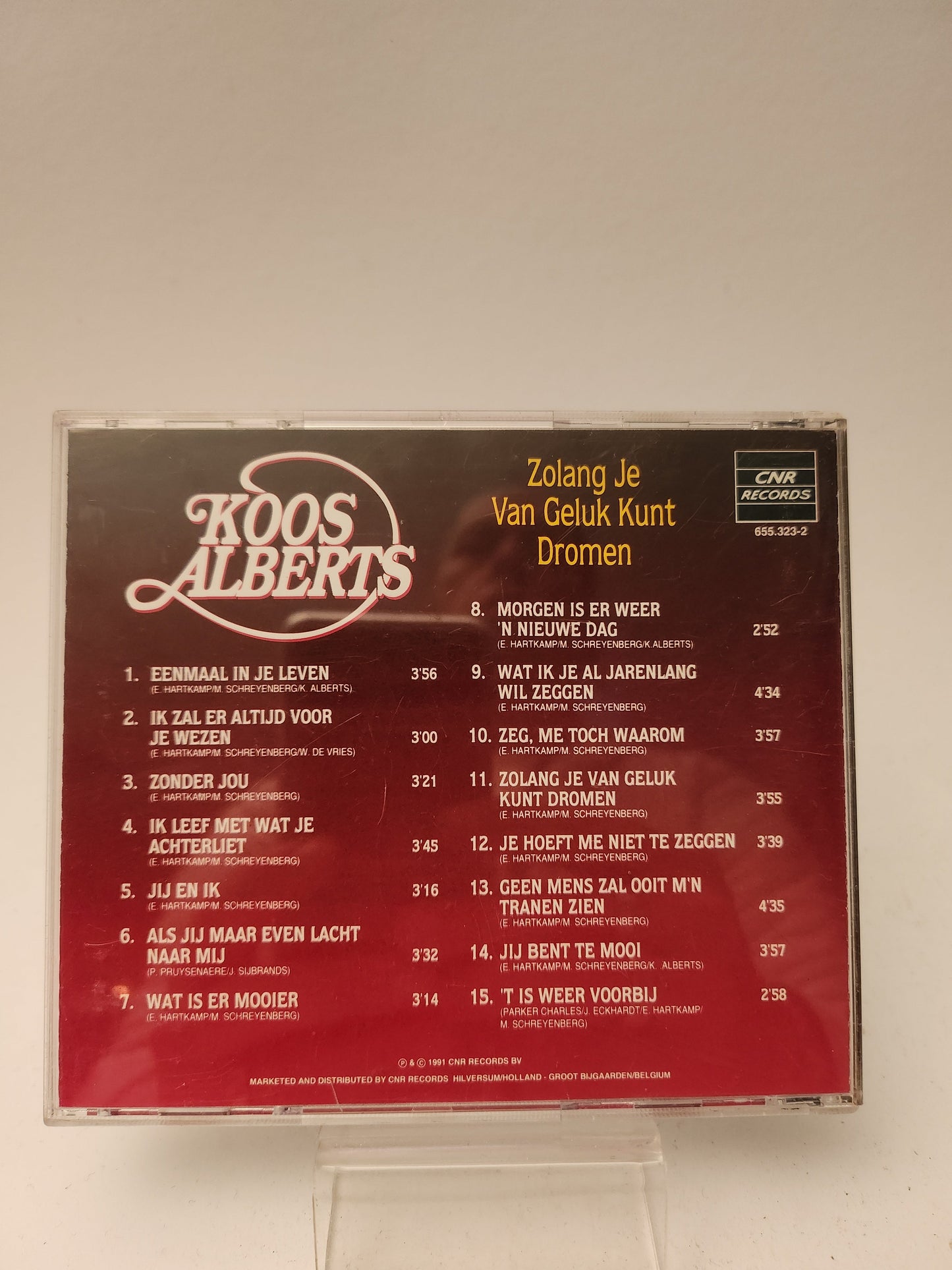 Koos Alberts: Zolang je van Geluk kunt Dromen CD - Cd