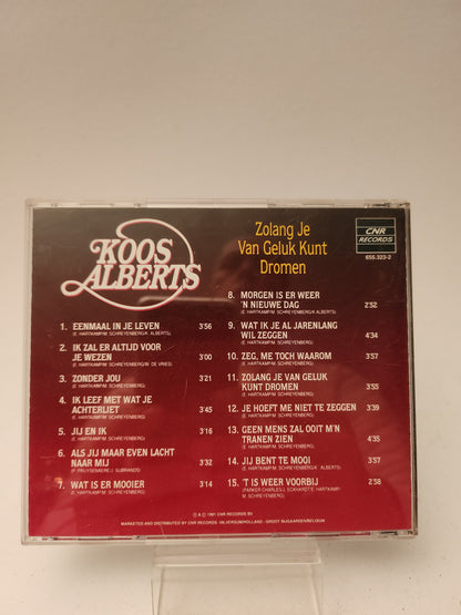Koos Alberts: Zolang je van Geluk kunt Dromen CD - Cd