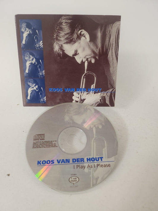 Koos van den Hout: I Play as I Please CD - Cd