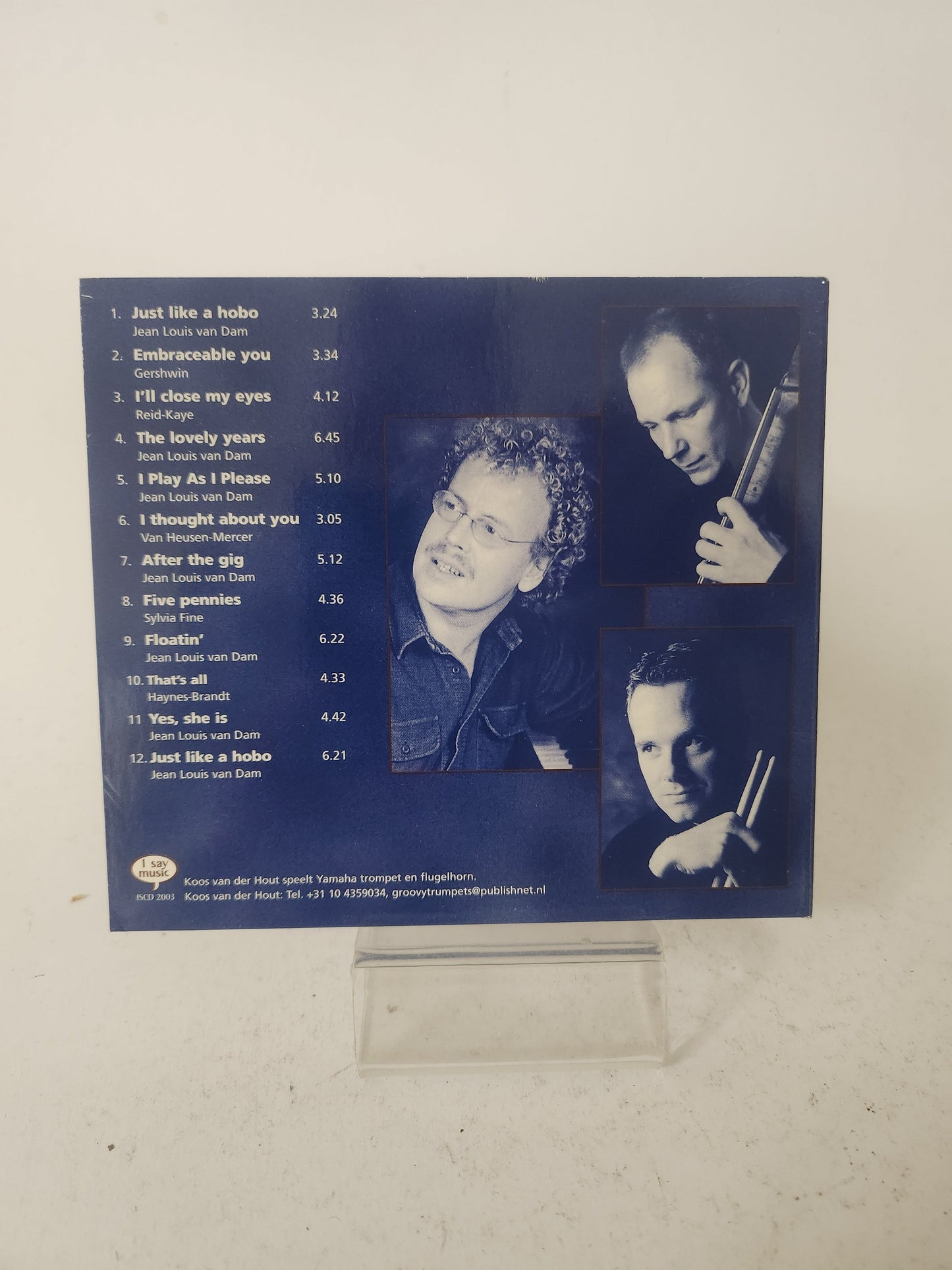 Koos van den Hout: I Play as I Please CD - Cd