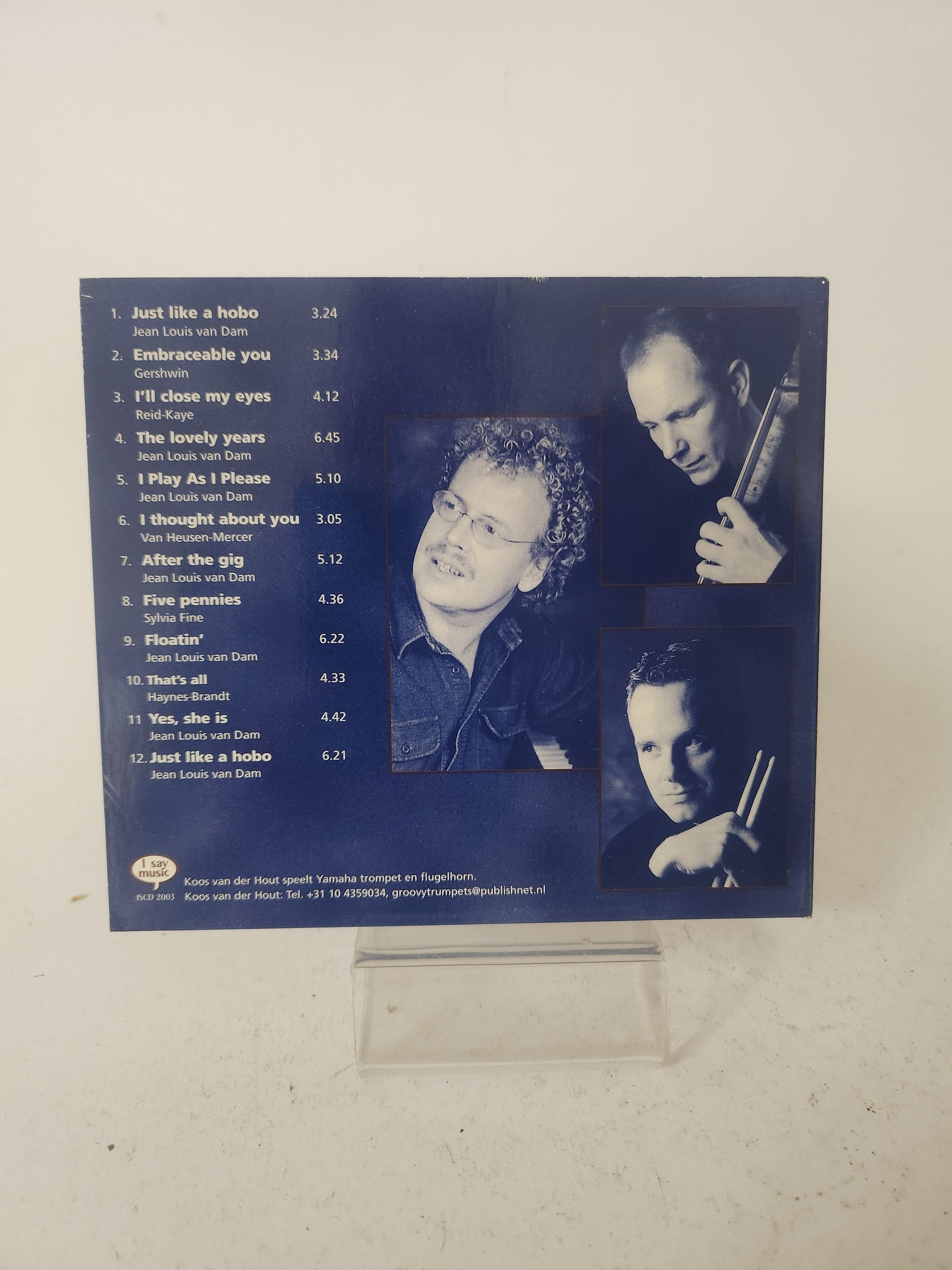 Koos van den Hout: I Play as I Please CD - Cd