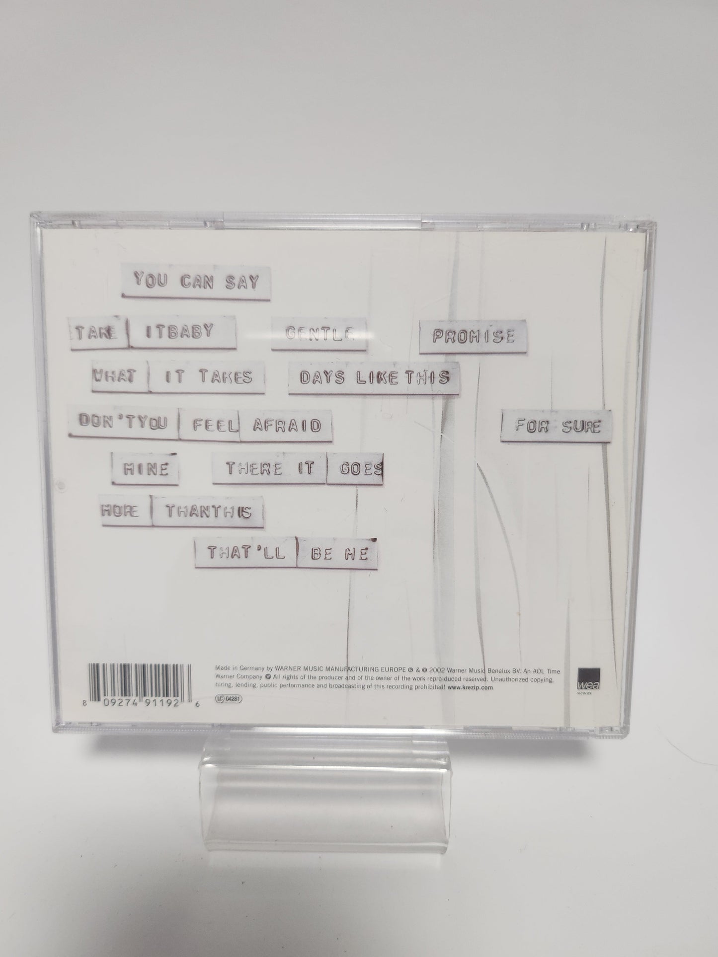 Krezip: Days Like This CD - Cd