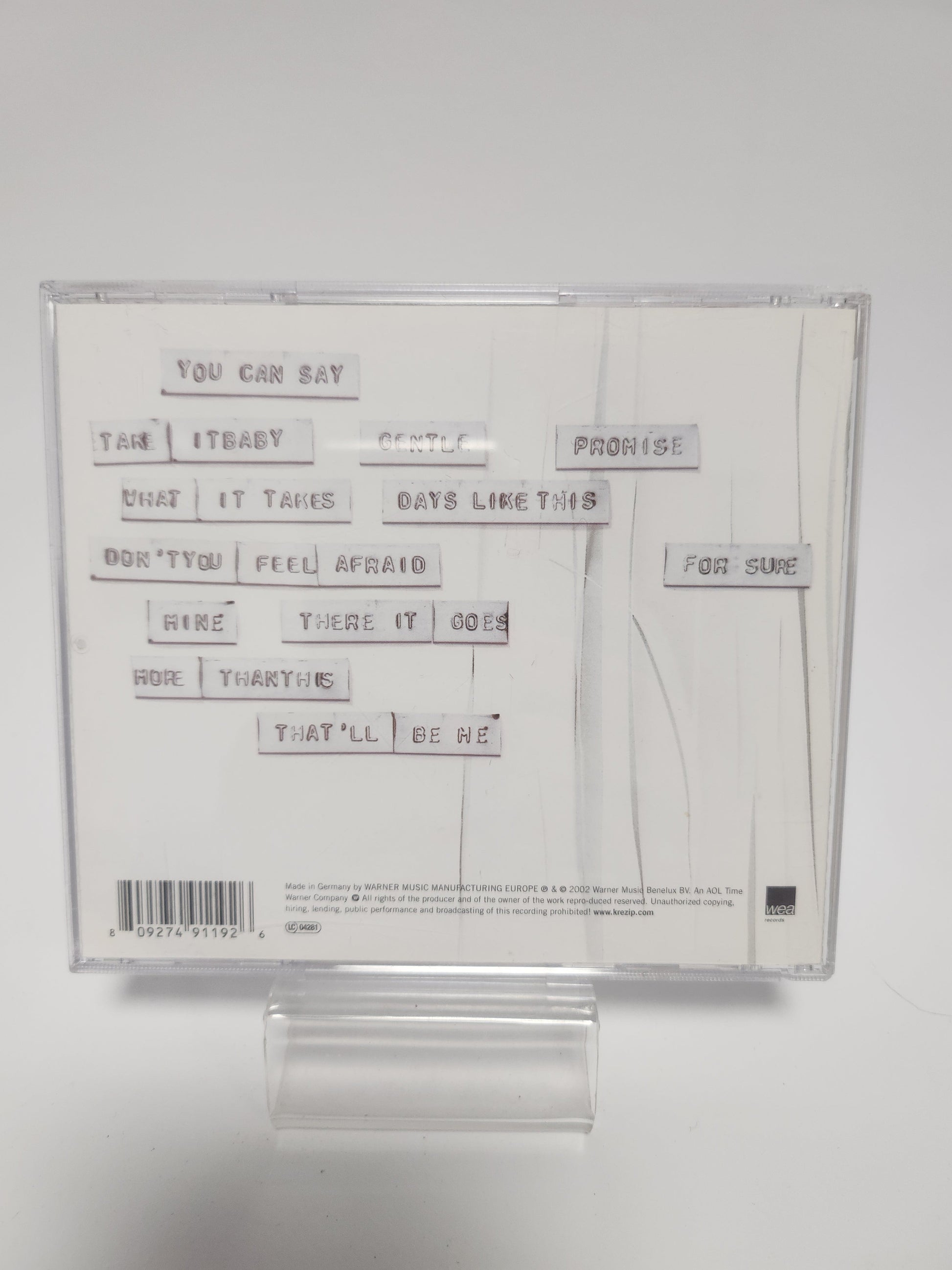 Krezip: Days Like This CD - Cd