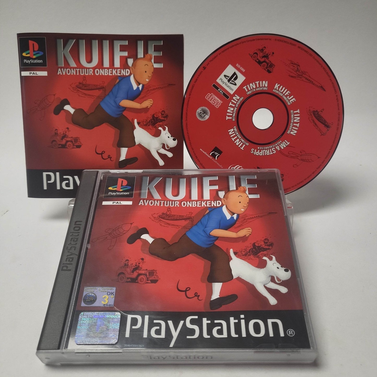 Kuifje - Avontuur Onbekend Playstation 1 - Feniks Gameshop