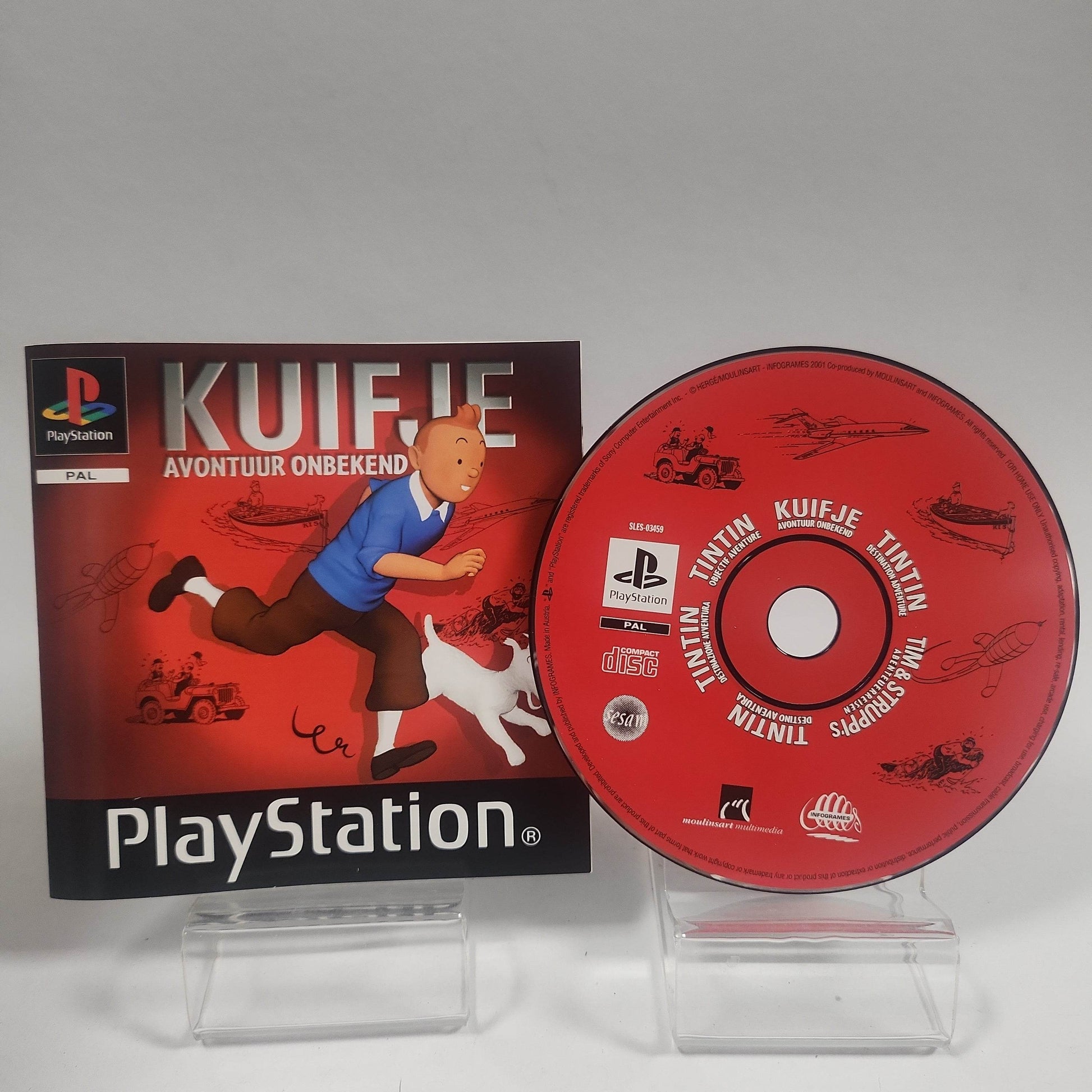 Kuifje - Avontuur Onbekend Playstation 1 - Feniks Gameshop