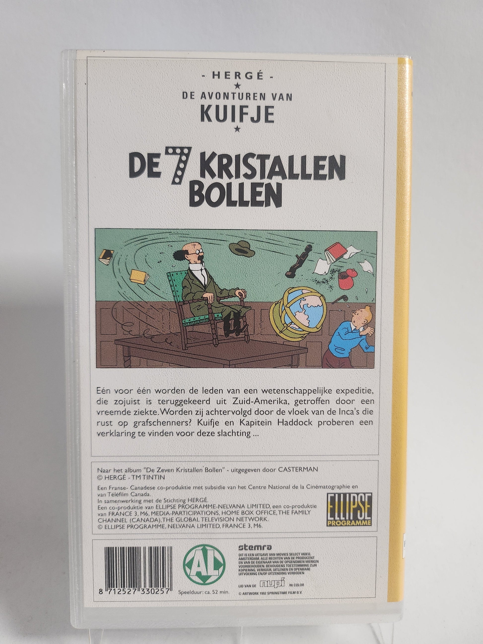 Kuifje ’de 7 Kristallen Bollen’ VHS Kids - VHS Kids
