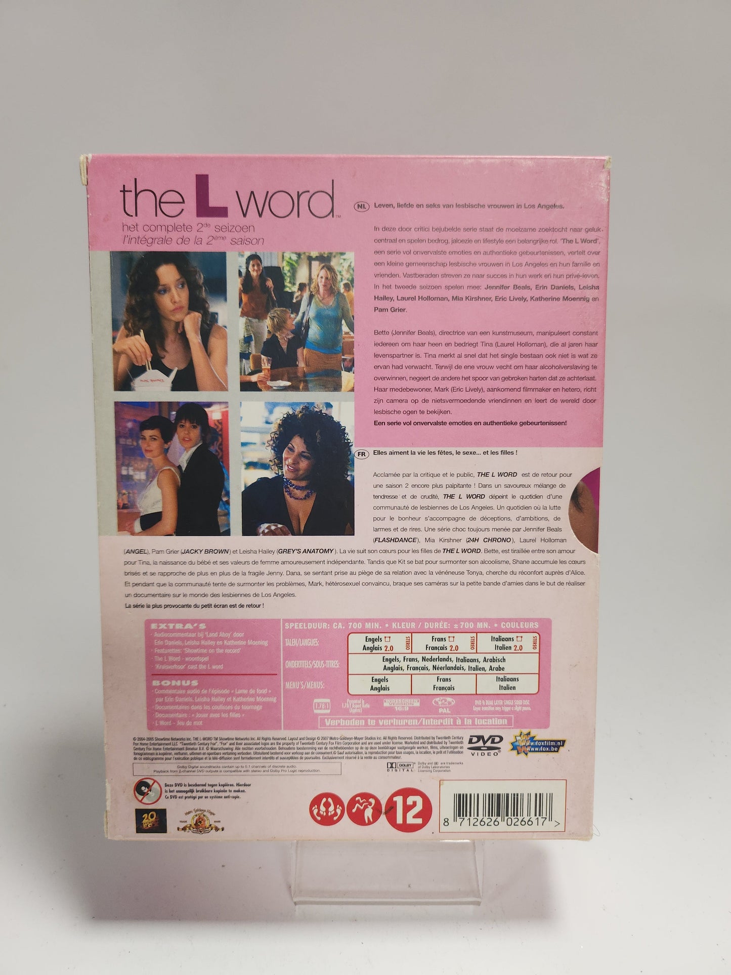 L Word het Complete 2de Seizoen Dvd Box - Dvd Volwassenen
