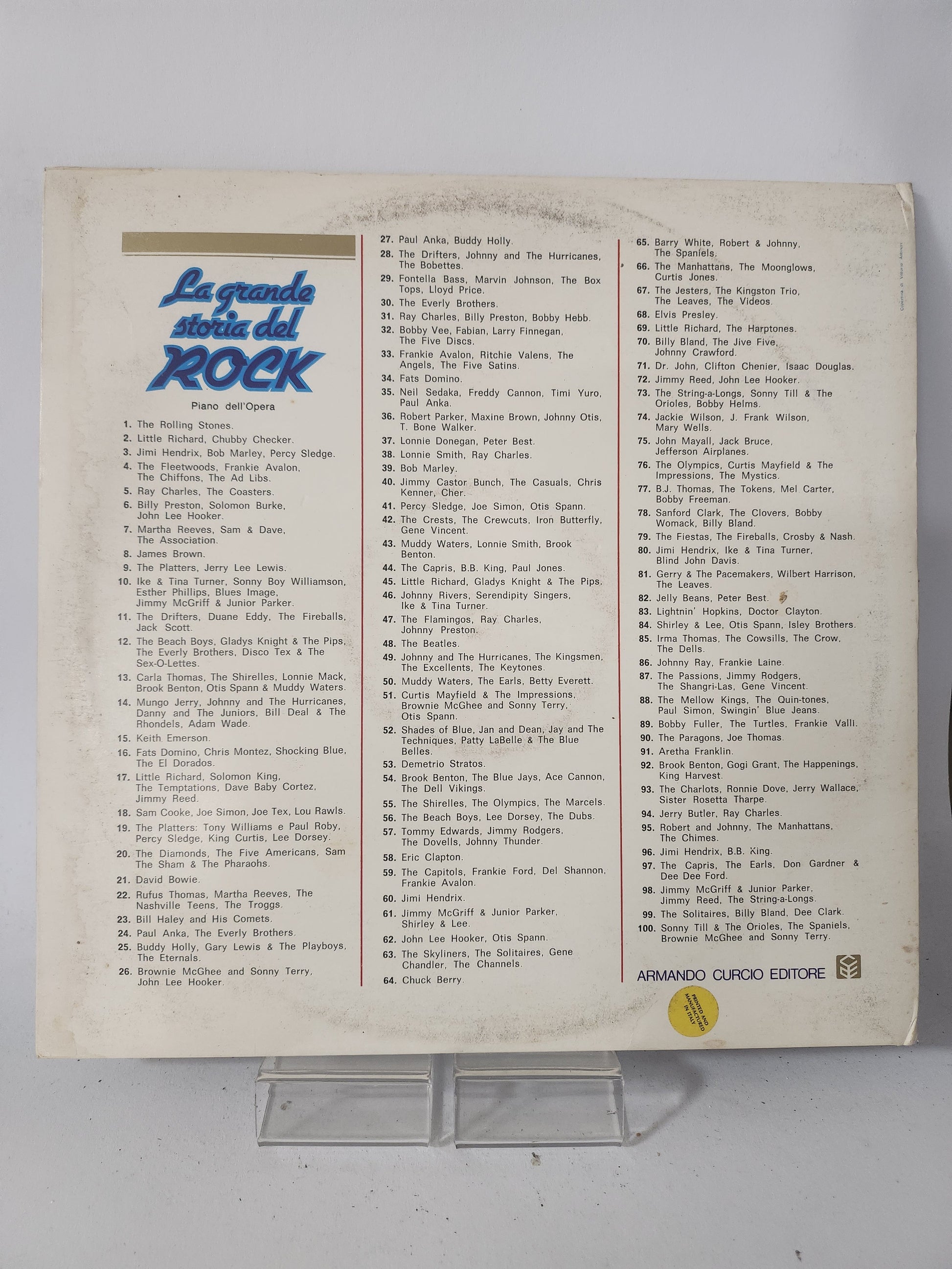 La Grande Storia del Rock 14 LP Vinyl - Lp Vinyl