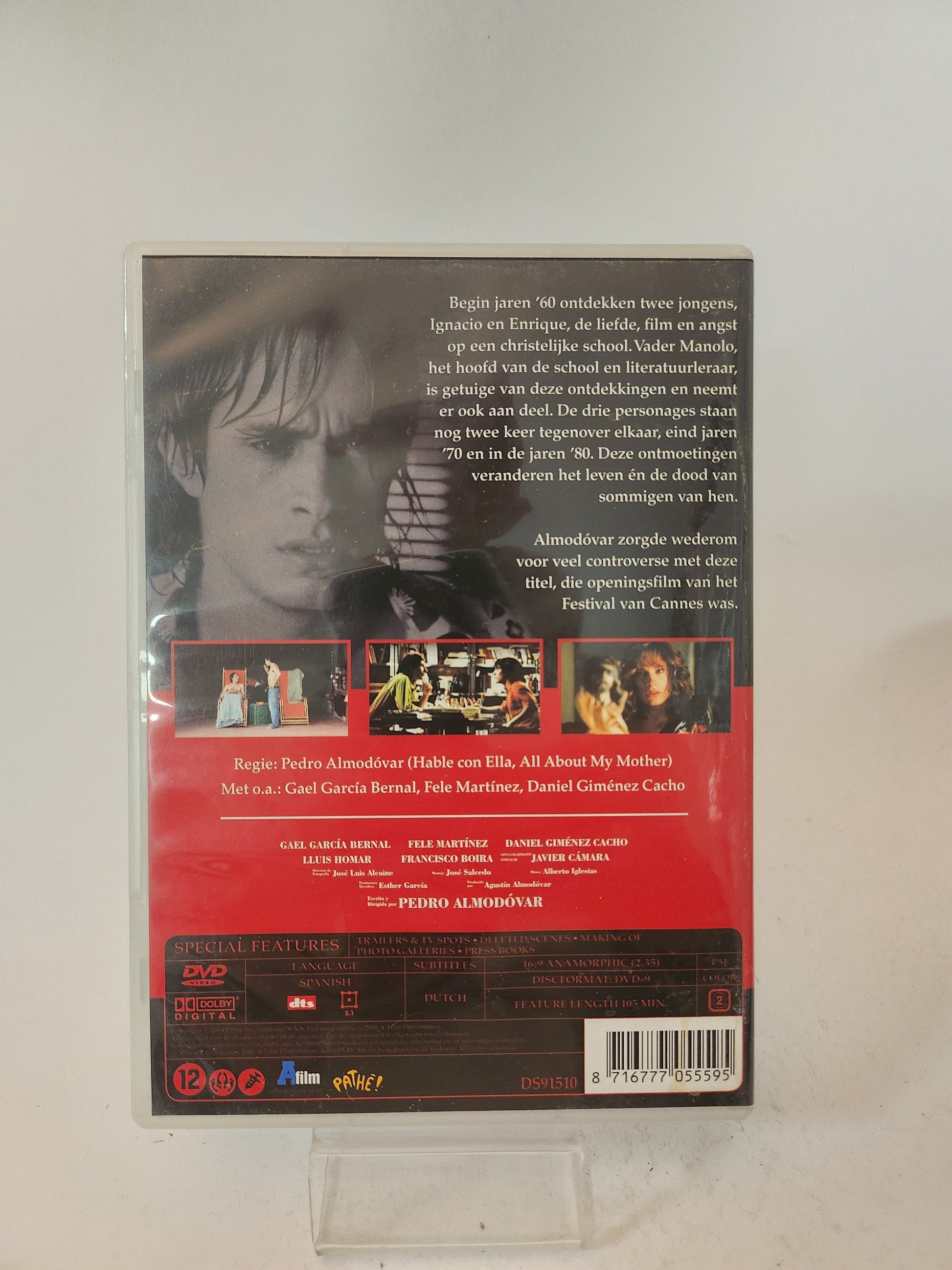 La Mala Educación Dvd - Dvd Volwassenen