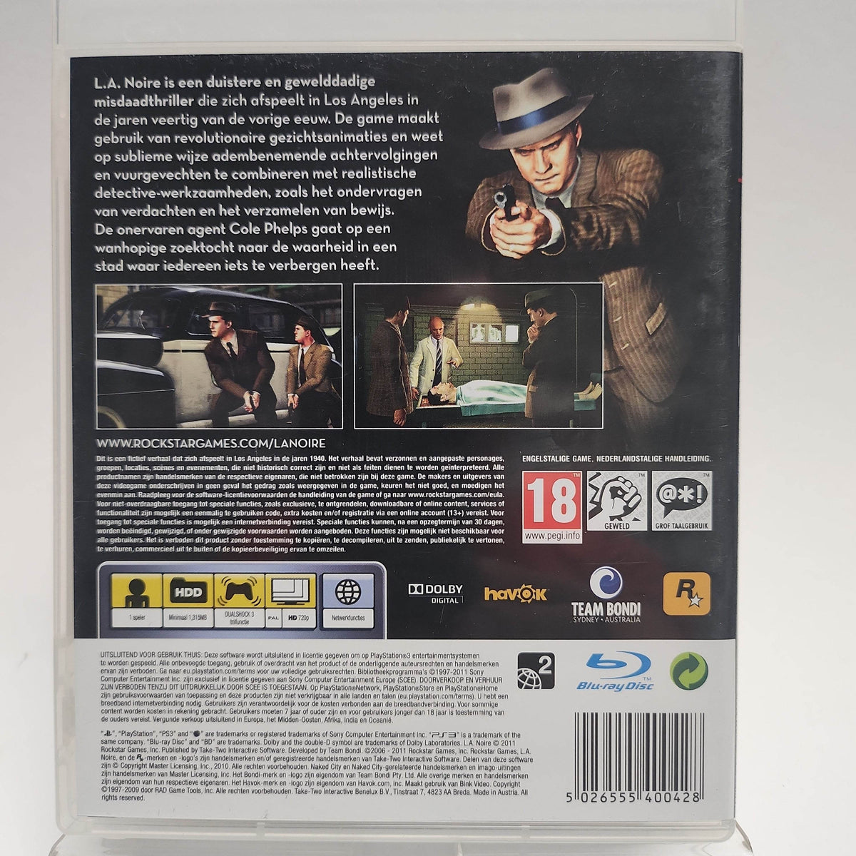 LA Noire Playstation 3 - Feniks Gameshop
