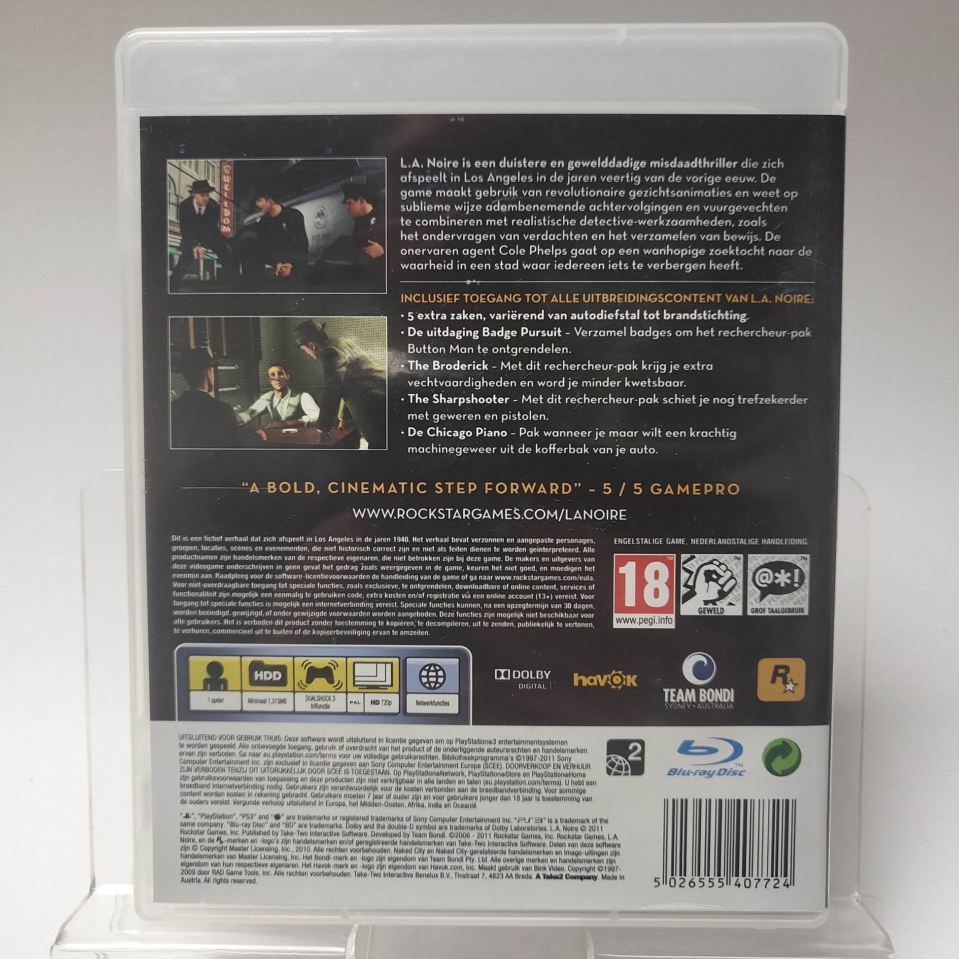 LA Noire the Complete Edition Playstation 3 - Feniks Gameshop