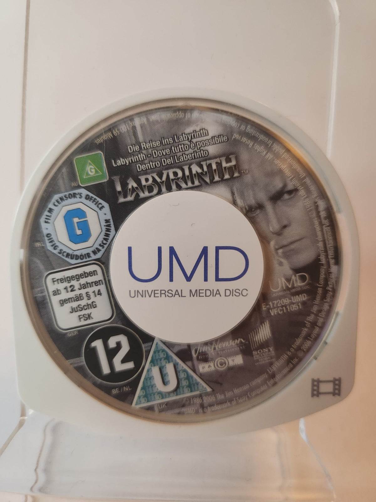 Labyrinth Disc Only Playstation Portable - Feniks Gameshop