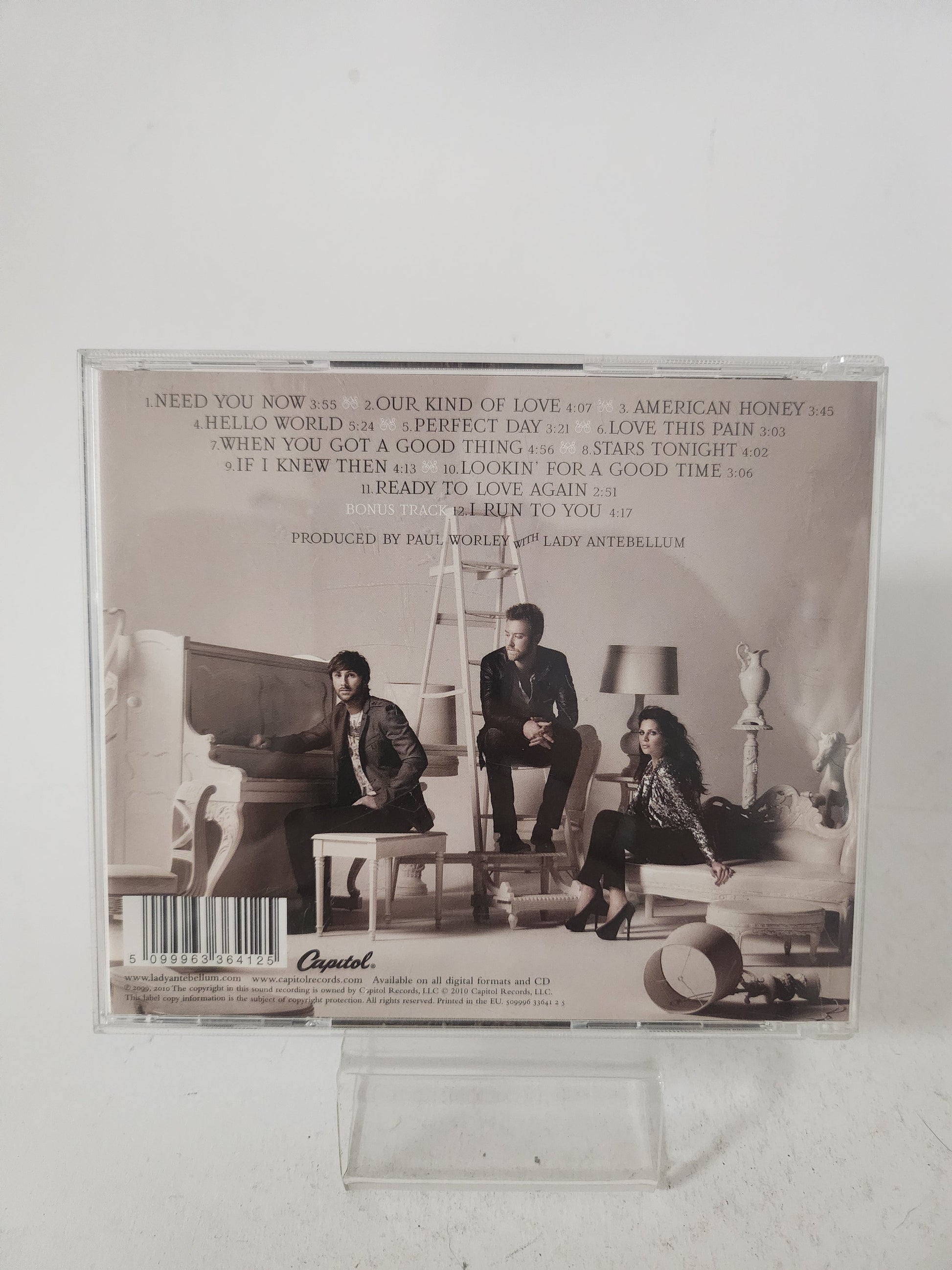 Lady Antebellum: Need You Now CD - Cd