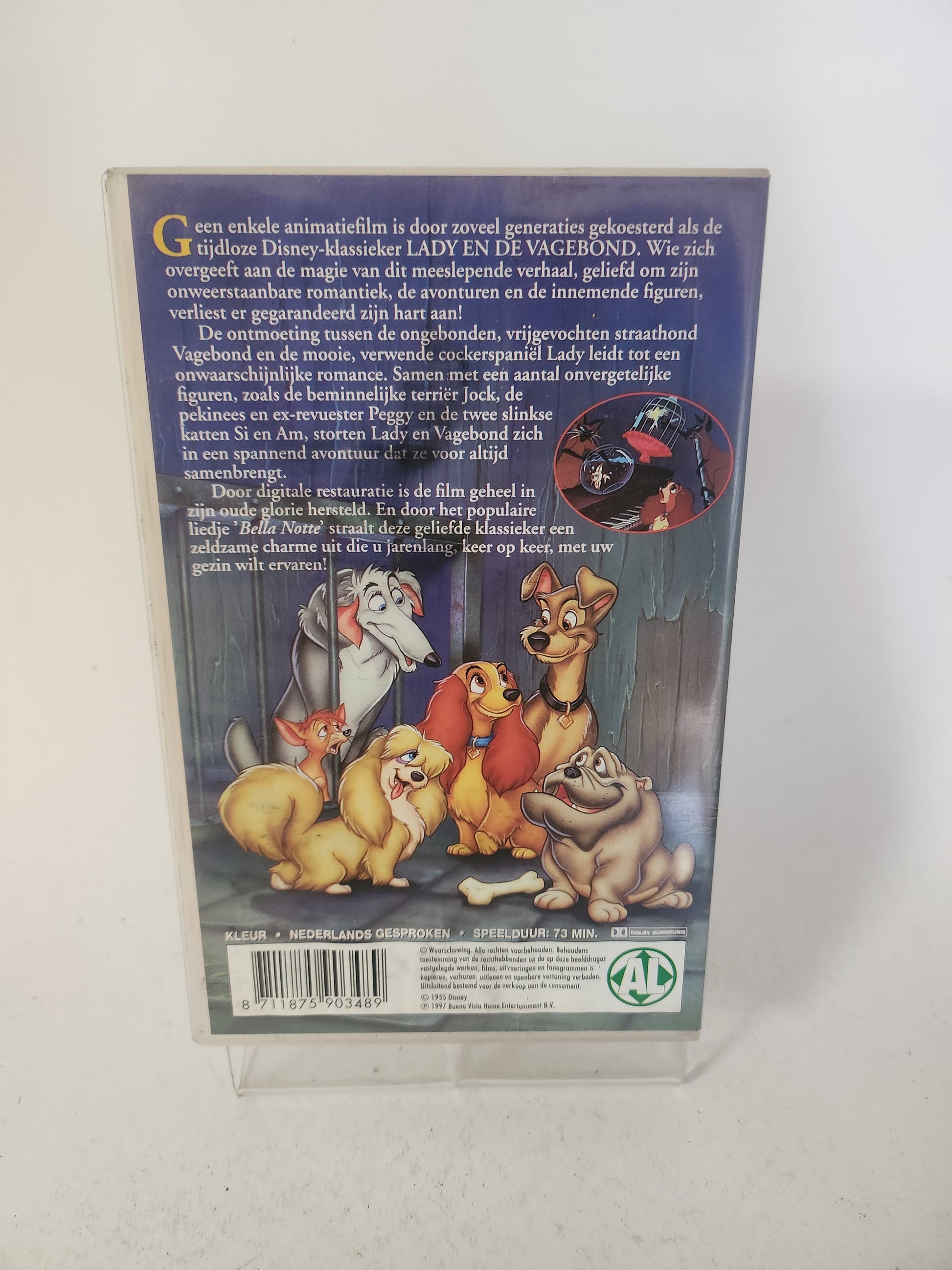 Lady en de Vagebond VHS Kids - VHS Kids