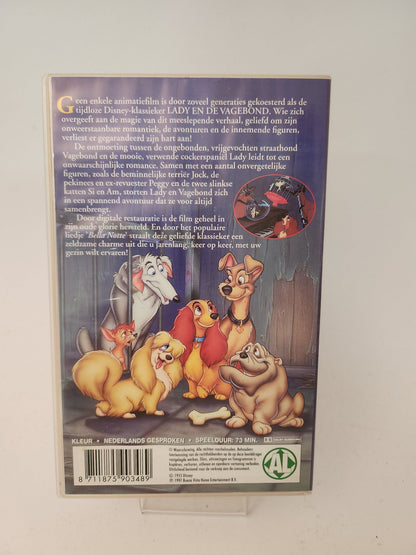 Lady en de Vagebond VHS Kids - VHS Kids