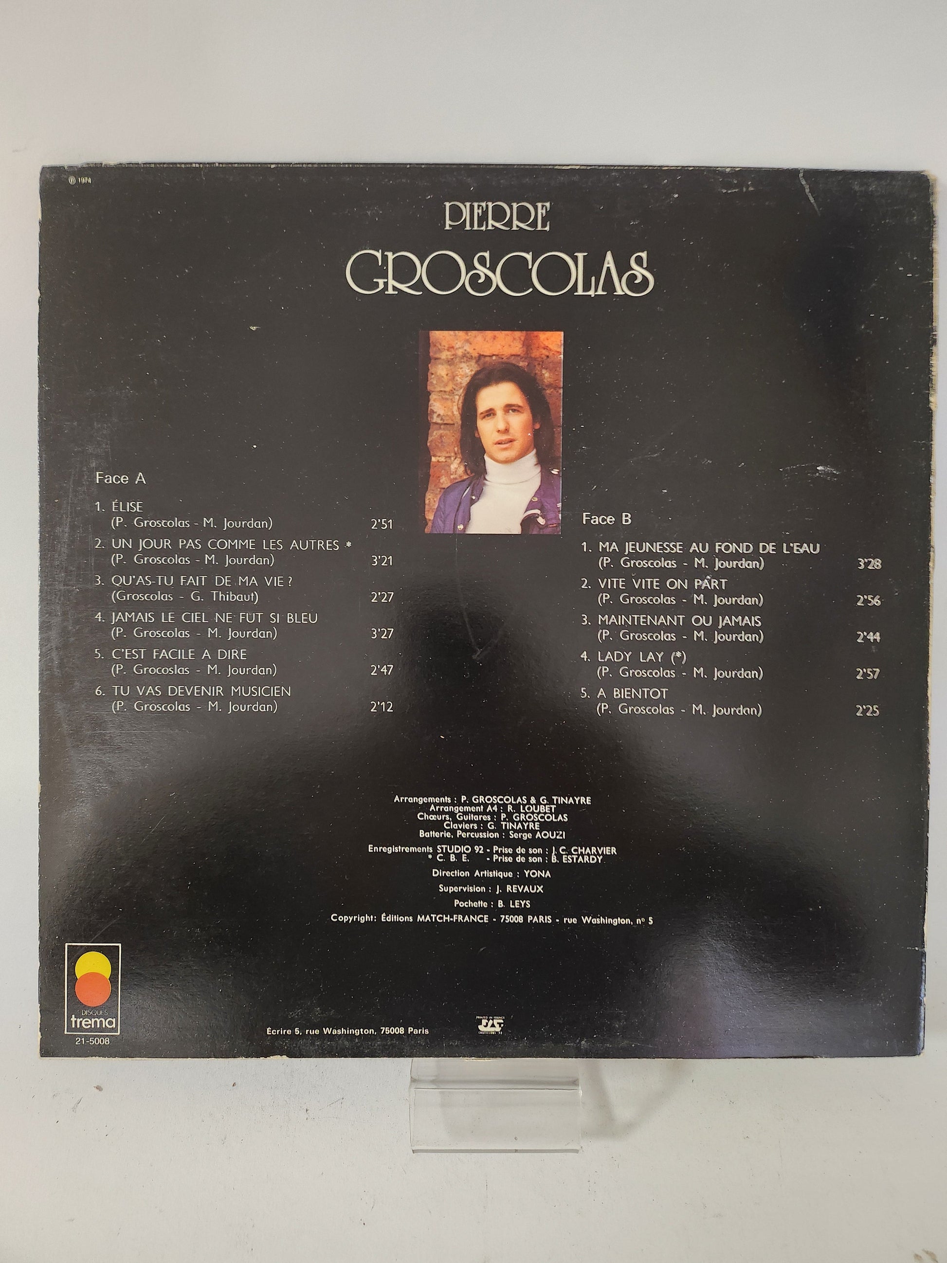 Lady Lay Elise: Pierre Groscolas LP Vinyl - Lp Vinyl