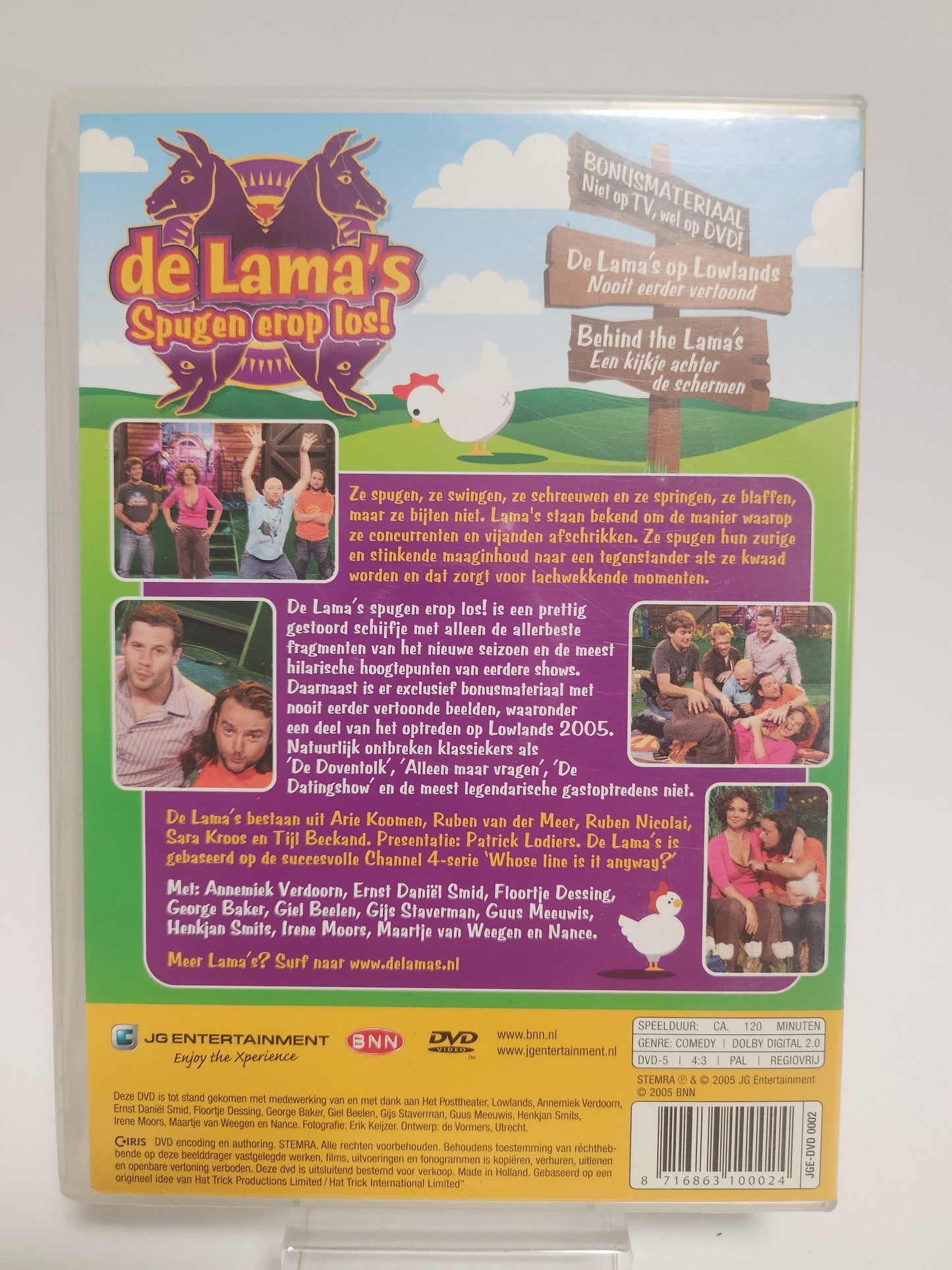 Lama’s: Spugen erop los! Dvd - Dvd Volwassenen