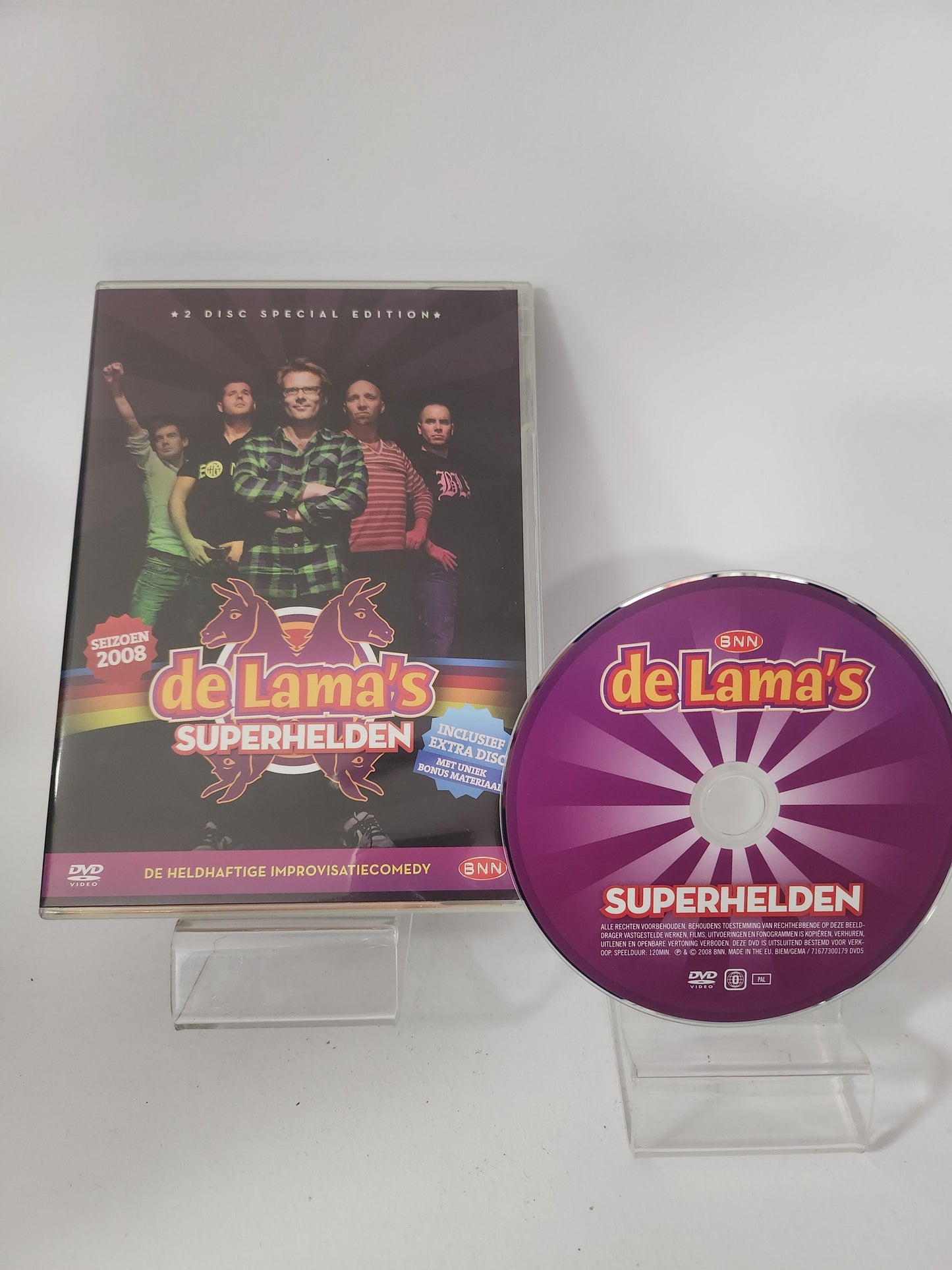 Lama’s: Superhelden Dvd - Dvd Volwassenen