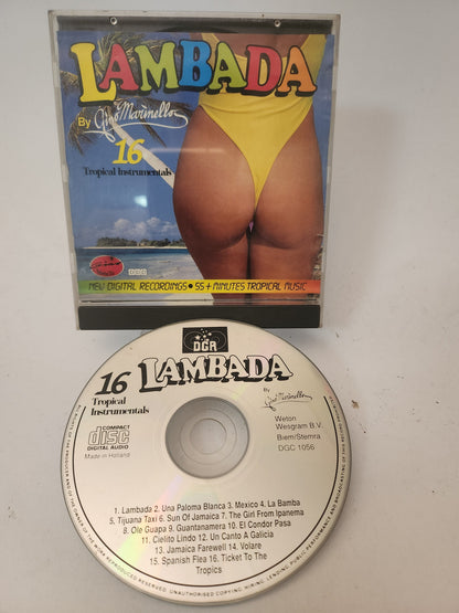 Lambada: 16 Tropical Instrumentals CD - Cd