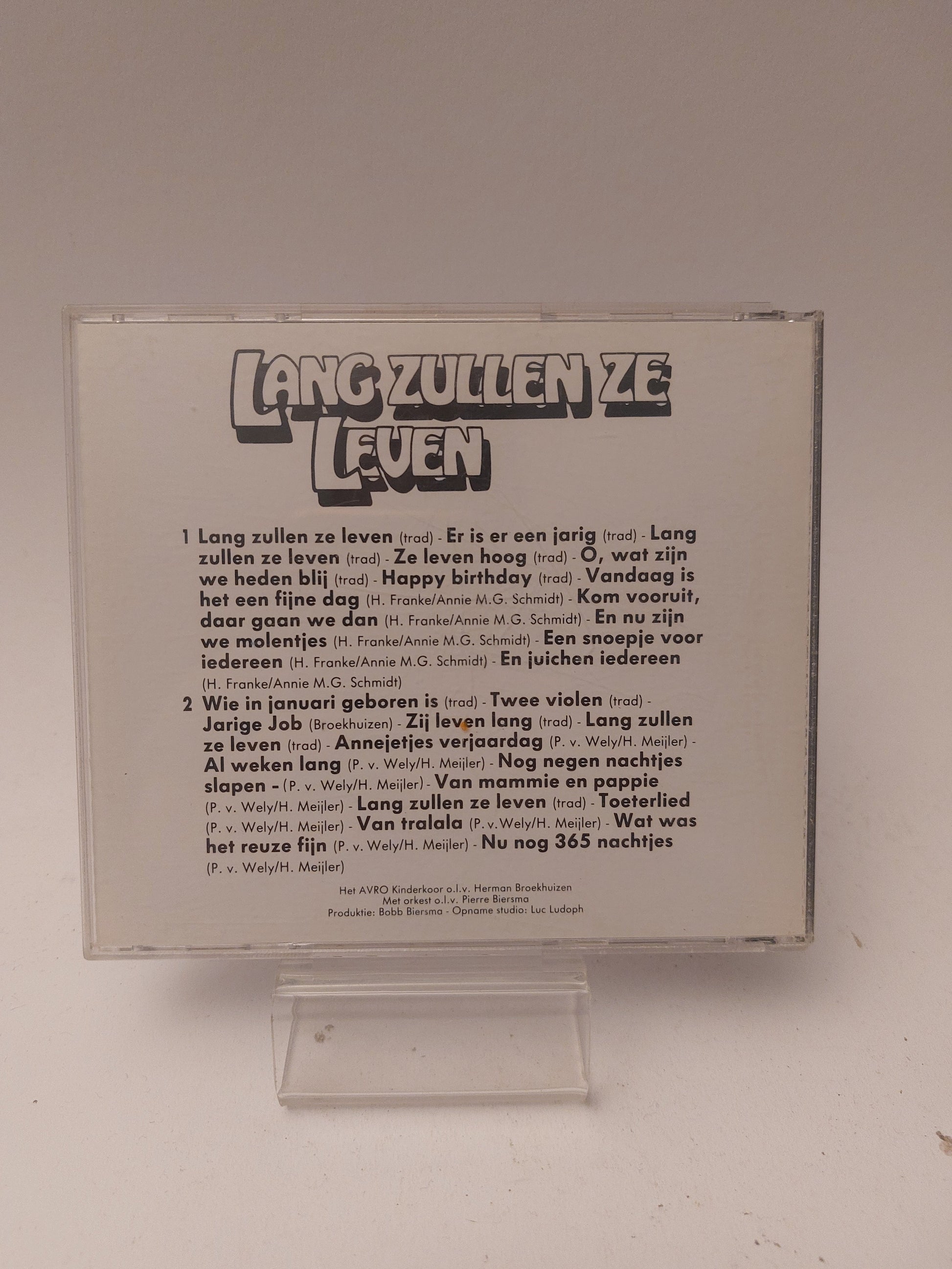 Lang Zullen Ze Leven CD - Cd