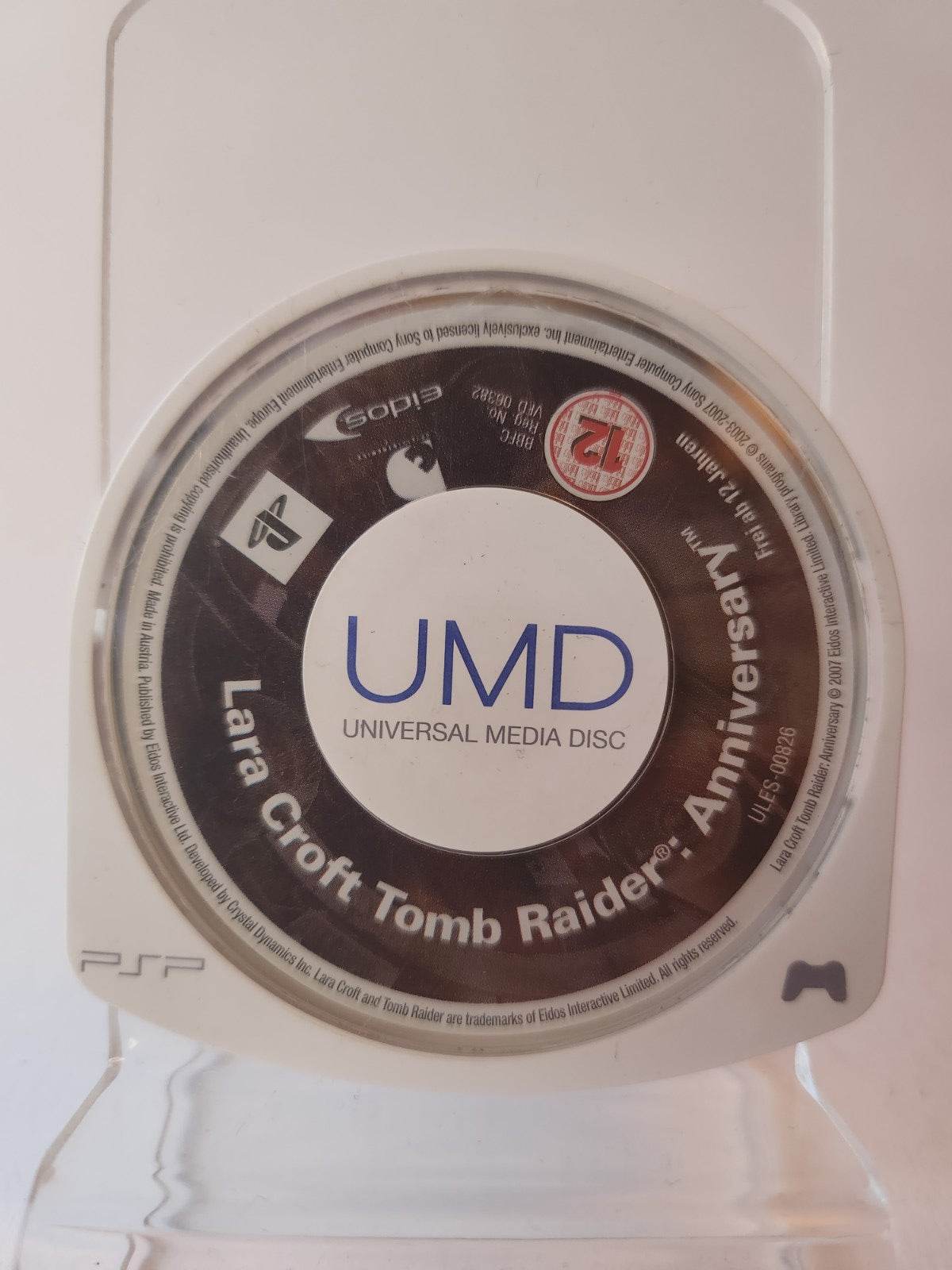 Lara Croft Tomb Raider Anniversary Disc Only Playstation Portable - Feniks Gameshop
