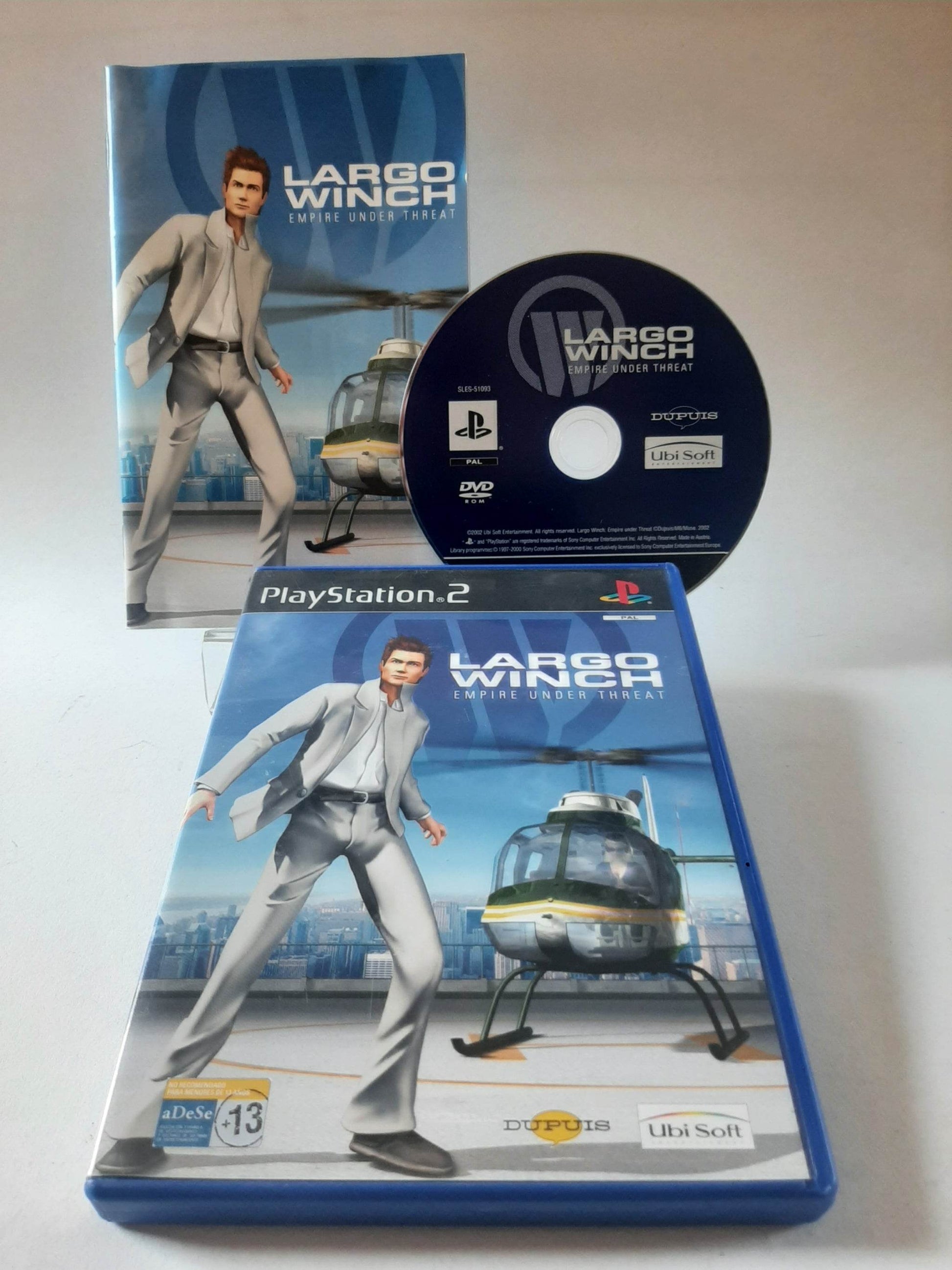 Largo Winch Empire Under Threat Playstation 2 - Feniks Gameshop