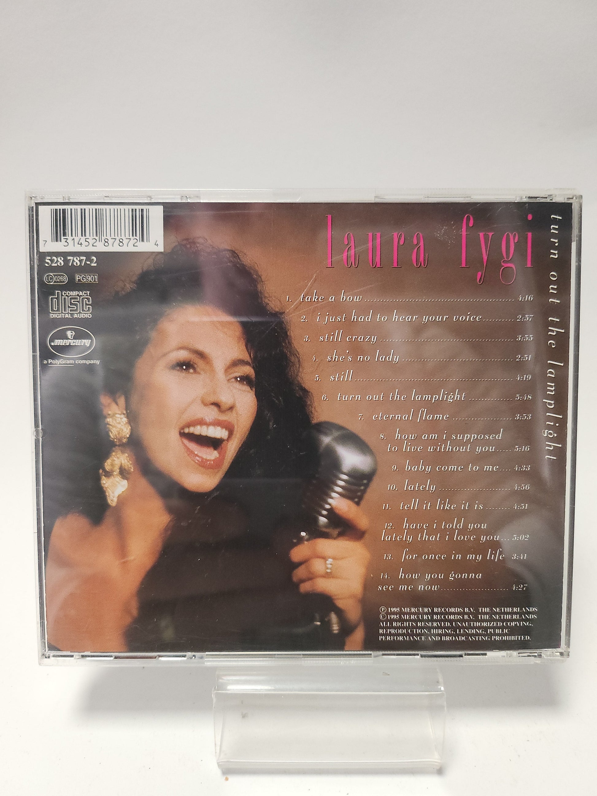 Laura Fygi: Turn Out the Lamplight CD - Cd