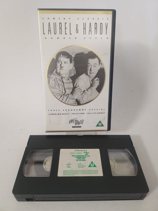 Laurel & Hardy 3 delen op 1 VHS - VHS Volwassenen