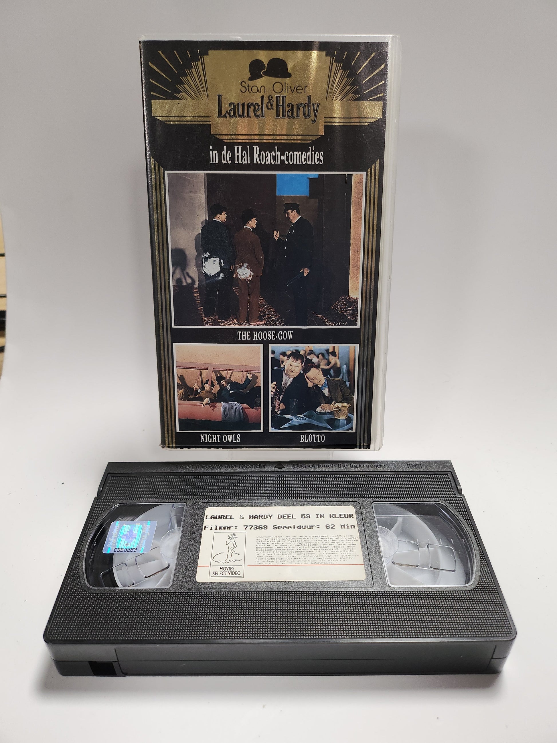 Laurel & Hardy 59 VHS - VHS Volwassenen