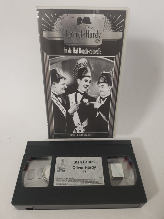 Laurel & Hardy Deel 18 Sons of the Desert VHS - VHS Volwassenen