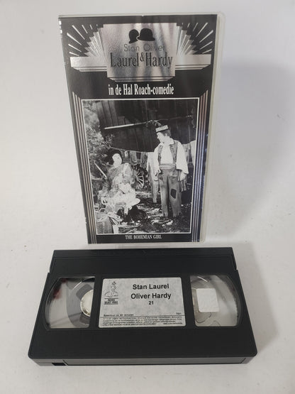 Laurel & Hardy Deel 21 the Bohemian Girl VHS - VHS Volwassenen