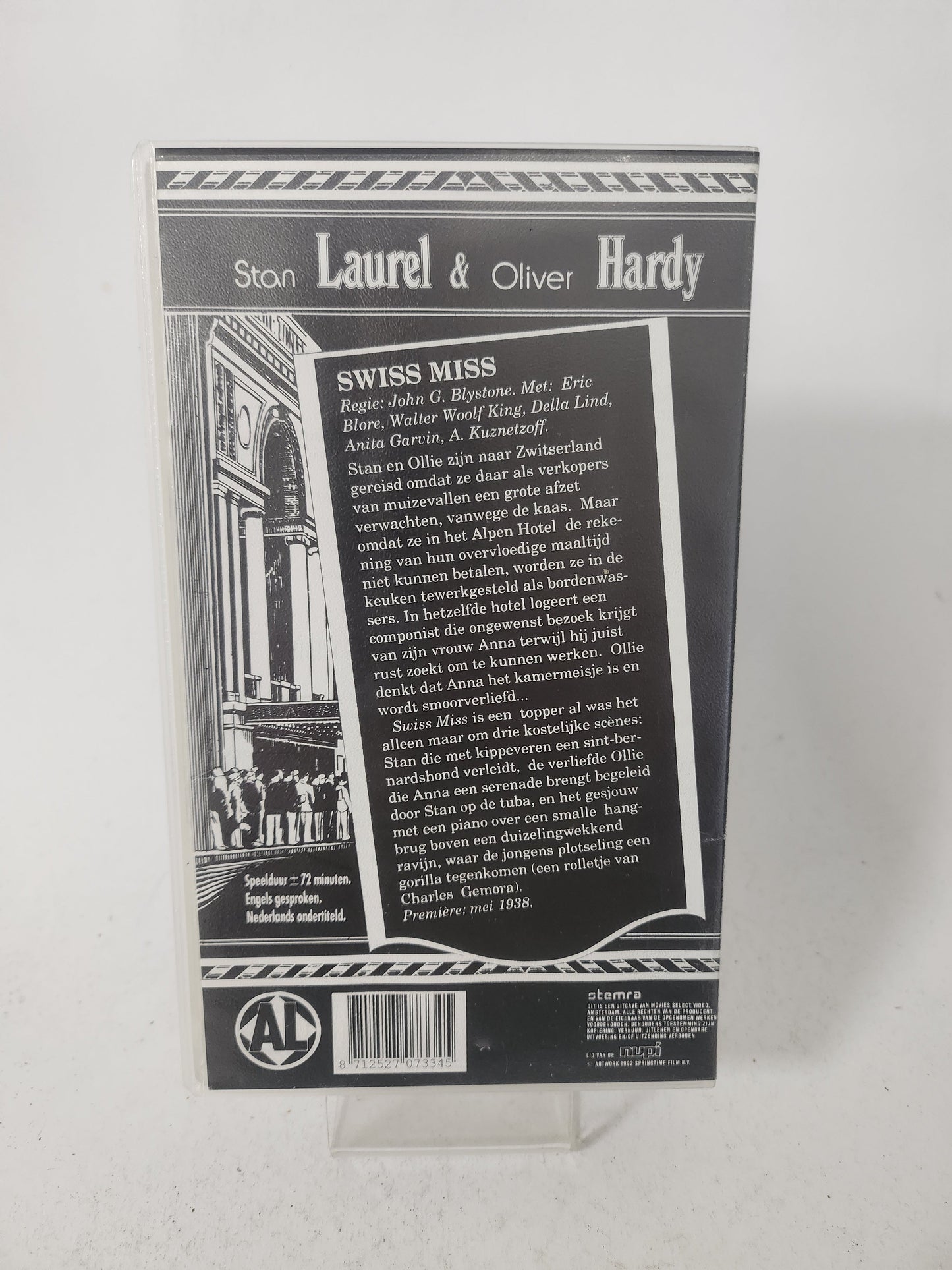 Laurel & Hardy Deel 24 Swiss Miss Geseald VHS - VHS Volwassenen