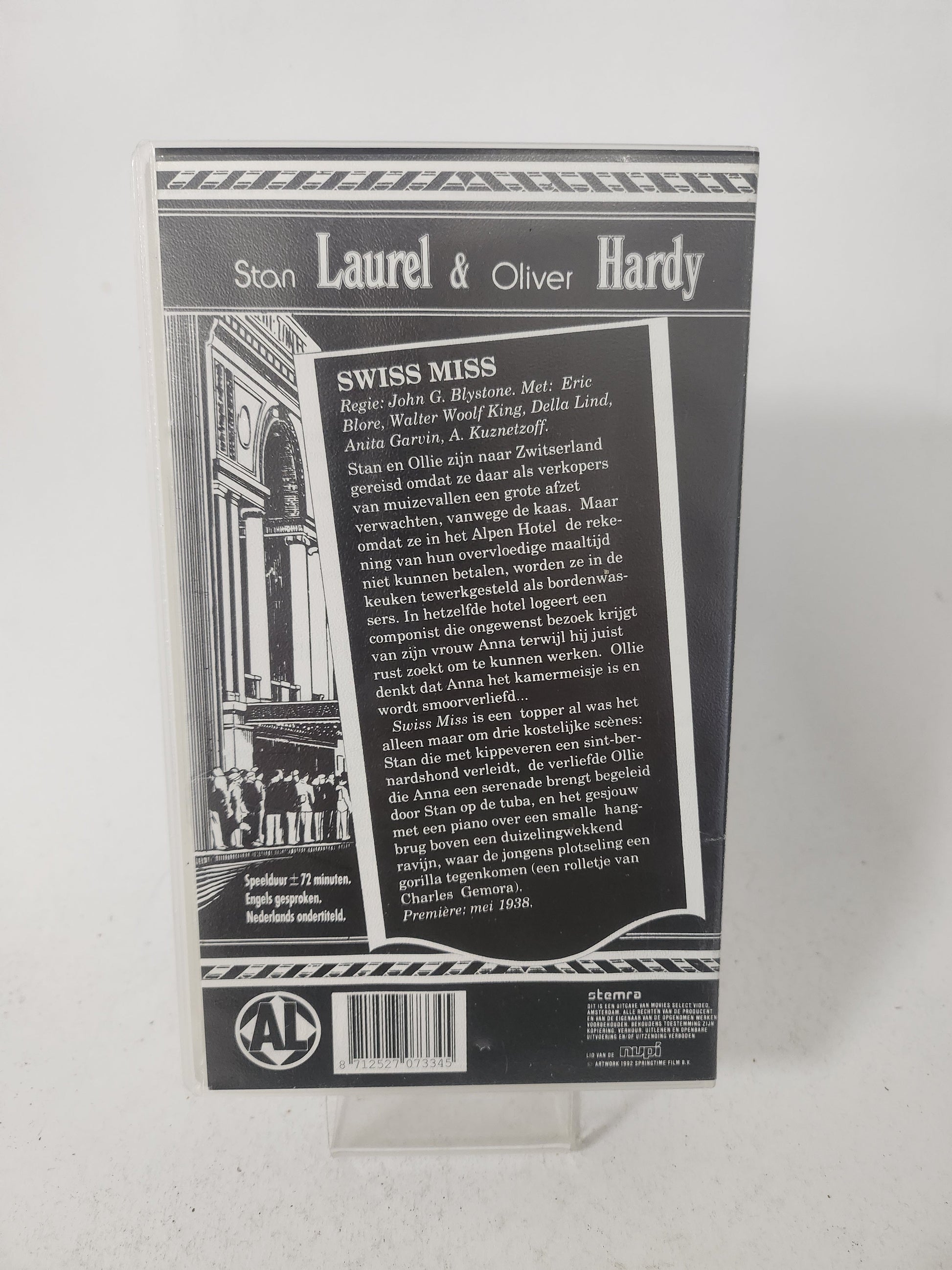 Laurel & Hardy Deel 24 Swiss Miss Geseald VHS - VHS Volwassenen
