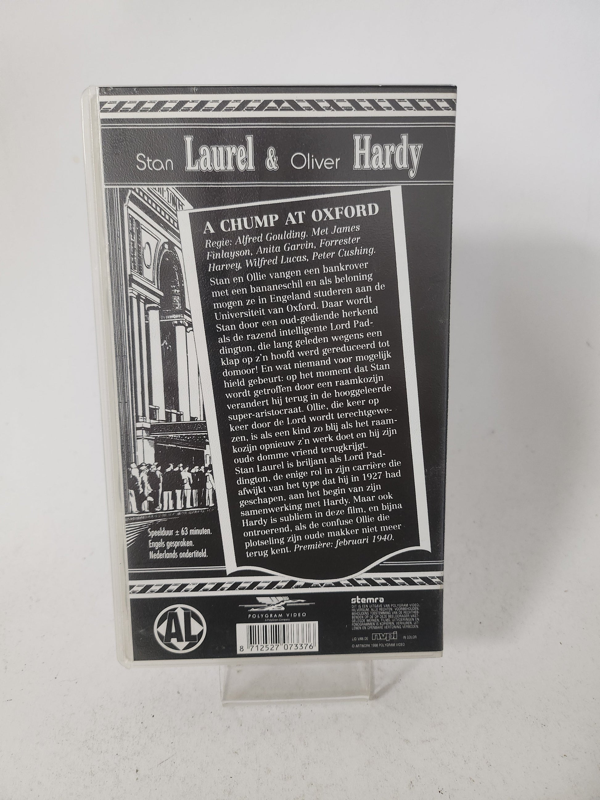 Laurel & Hardy Deel 27 a Chump at Oxford VHS - VHS Volwassenen