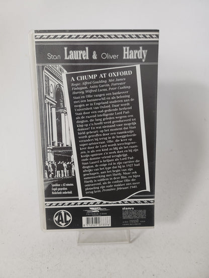 Laurel & Hardy Deel 27 a Chump at Oxford VHS - VHS Volwassenen
