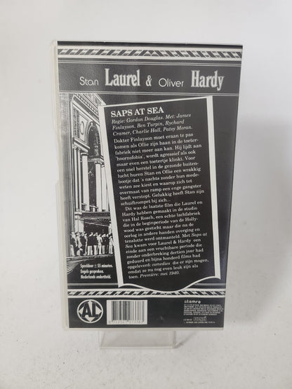 Laurel & Hardy Deel 28 Saps at Sea VHS - VHS Volwassenen