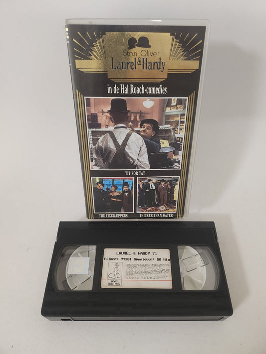 Laurel & Hardy Deel 71 VHS - VHS Volwassenen