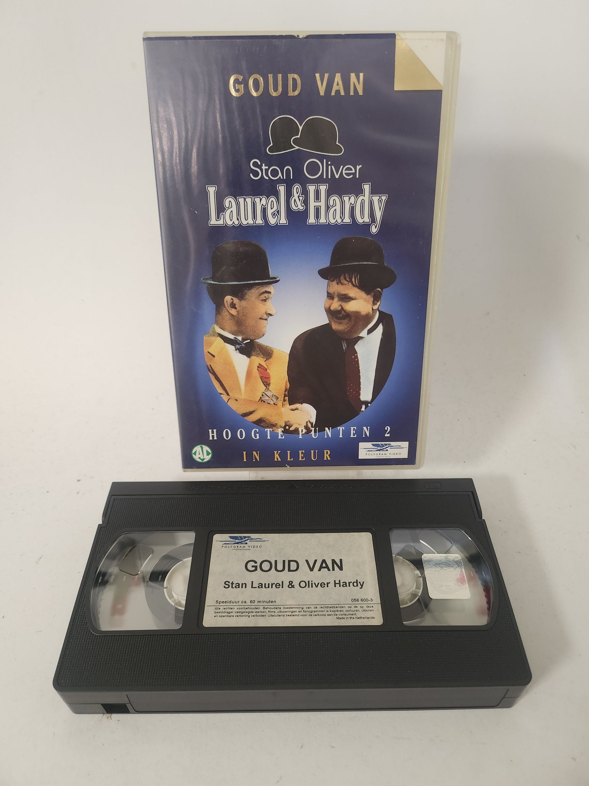 Laurel & Hardy ’Goud van’ Hoogtepunten Deel 2 in Kleur VHS - VHS Volwassenen