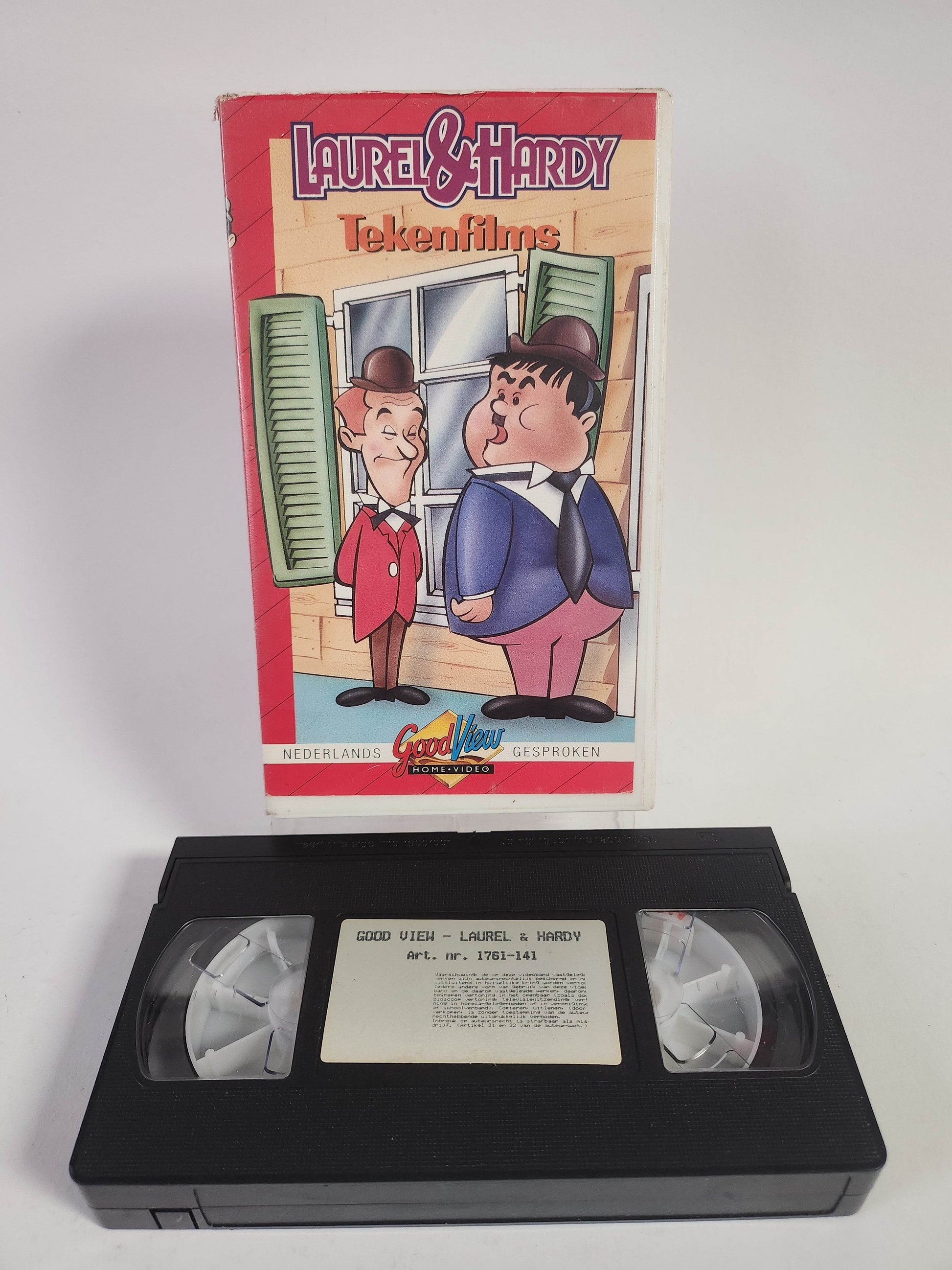 Laurel & Hardy Tekenfilms VHS Kids - Feniks Gameshop