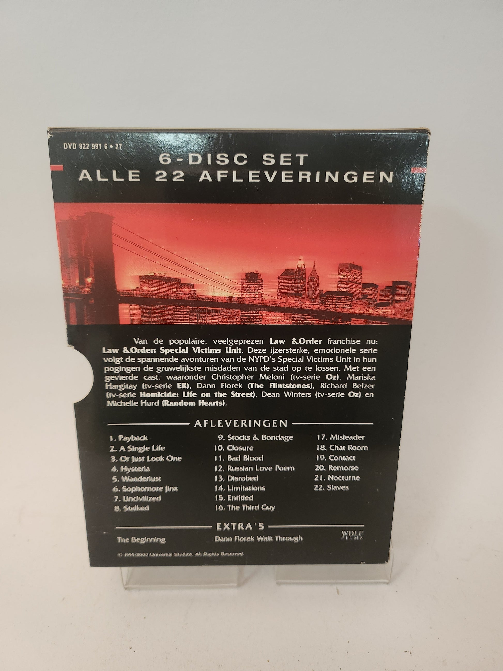 Law & Order: Special Victims Unit het 1ste Jaar Box DVD - Dvd Volwassenen
